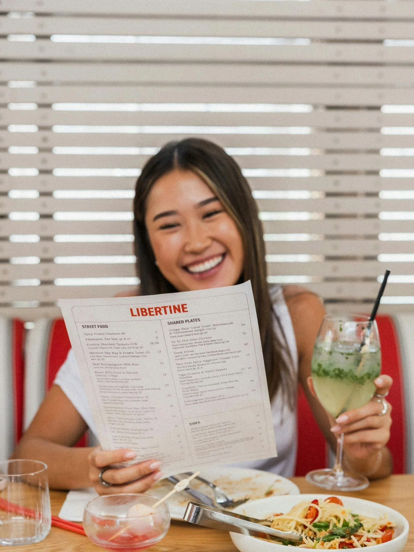 Saturday, but make it a proper Libertine moment 🥂💃

Big flavours on the table, cocktails in hand and zero rush to be anywhere else.

Add a Bolt-On Beverage Package and let the pours keep coming while the plates keep disappearing. Weekend energy, so