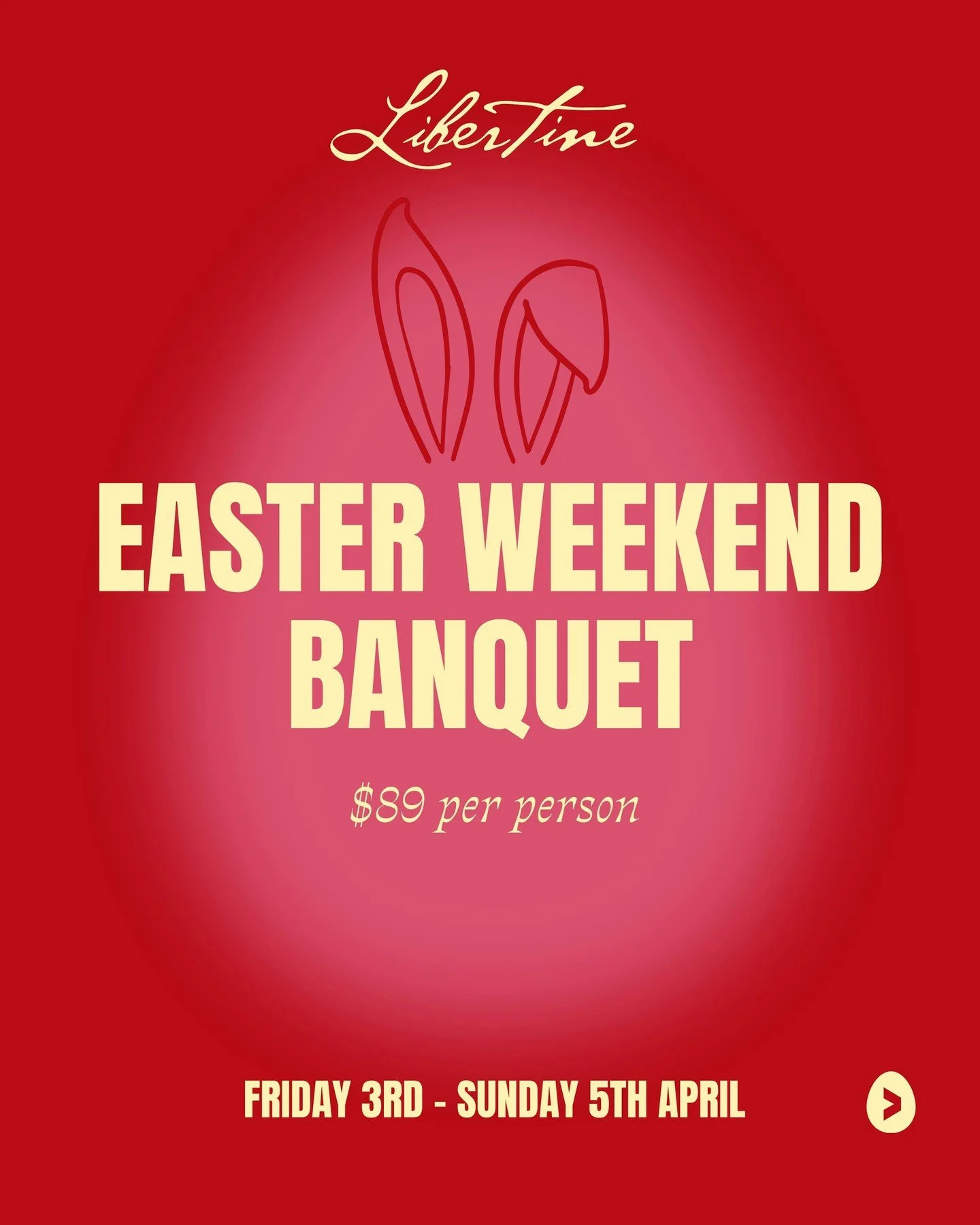 Easter, the Libertine way 💋🐰

We&rsquo;re celebrating with a special Easter Weekend Banquet made for sharing, feasting and turning your table into a full celebration. Expect bold French-Vietnamese flavours, vibrant plates and that unmistakable Libe
