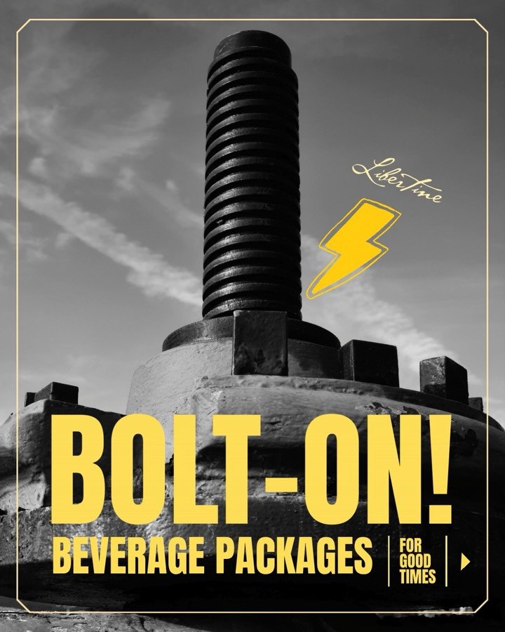 Tomorrow&rsquo;s plans? Handled 💥
Bolt-On Bevvy Packages are in full swing - cocktails flowing, tables stacked and zero thinking required.

Step 1: Choose your banquet
Step 2: Add the booze
Step 3: Laugh. Eat. Repeat.

Fri - Sun Lunch

Bolt On Food 