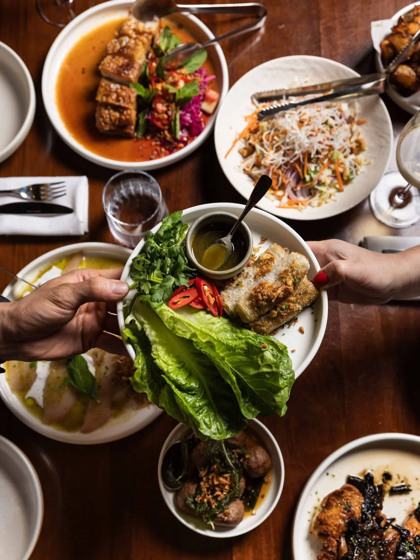 Game night plans = sorted ⚽🔥
Roar v Sydney FC kicks off at 8pm ~ start strong at Libertine from 5pm 💃

Banquet, Baby! 🥢
$49 per person

Northern Banquet 🥢
$77 per person

Ultimate Banquet 🥢
$99 per person

Round up the crew, load up on shared pl