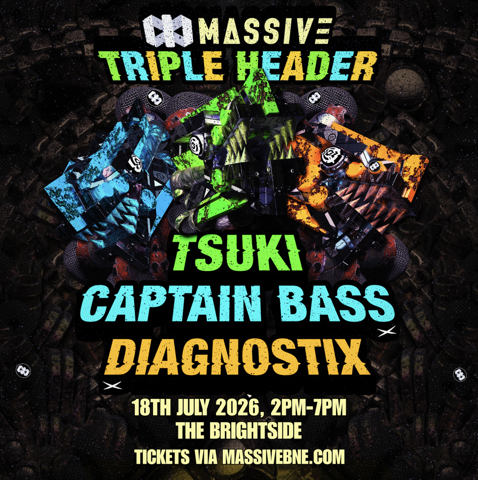 TRIPLE HEADER JULY 18TH