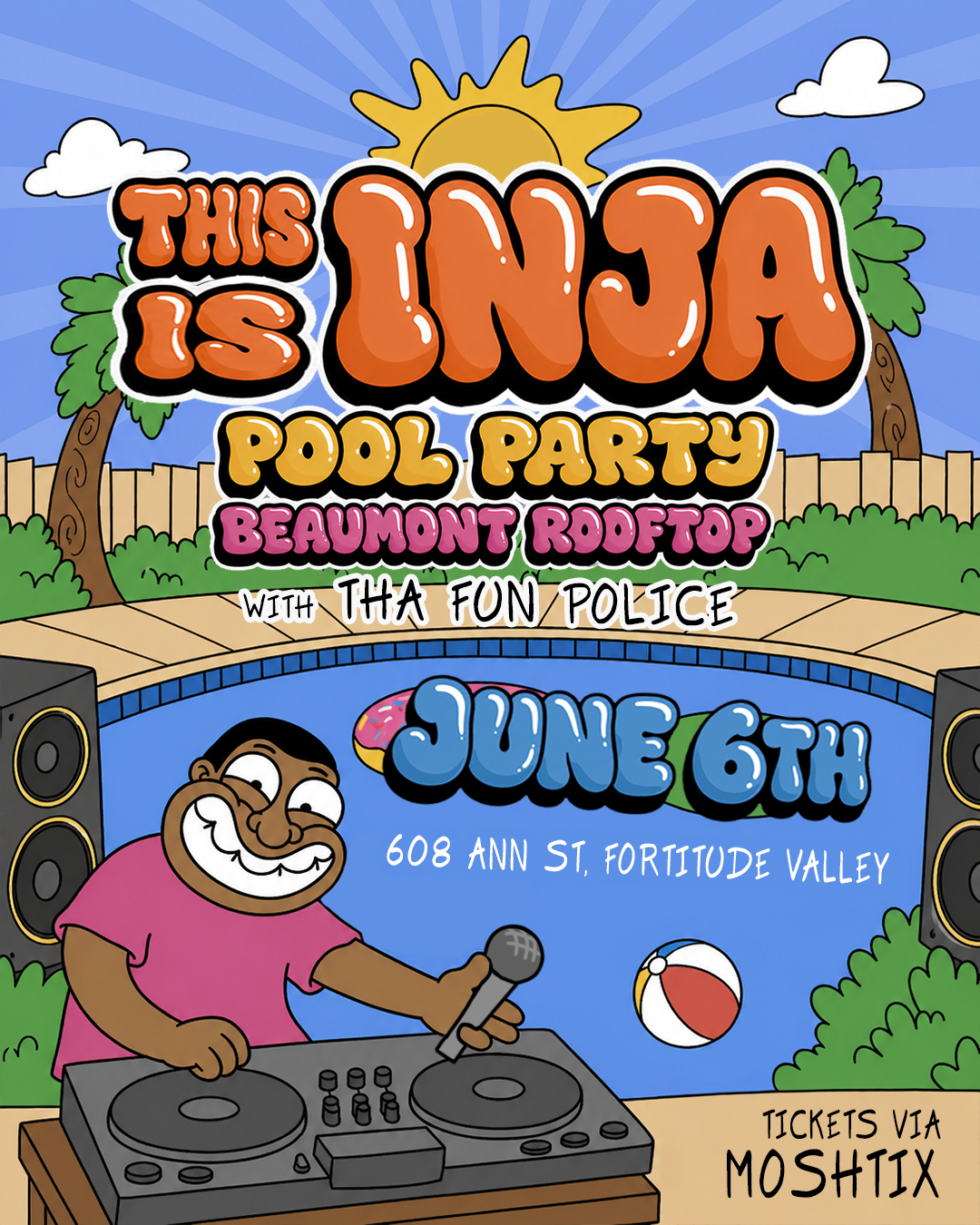 INJA POOL PARTY JUNE 6TH