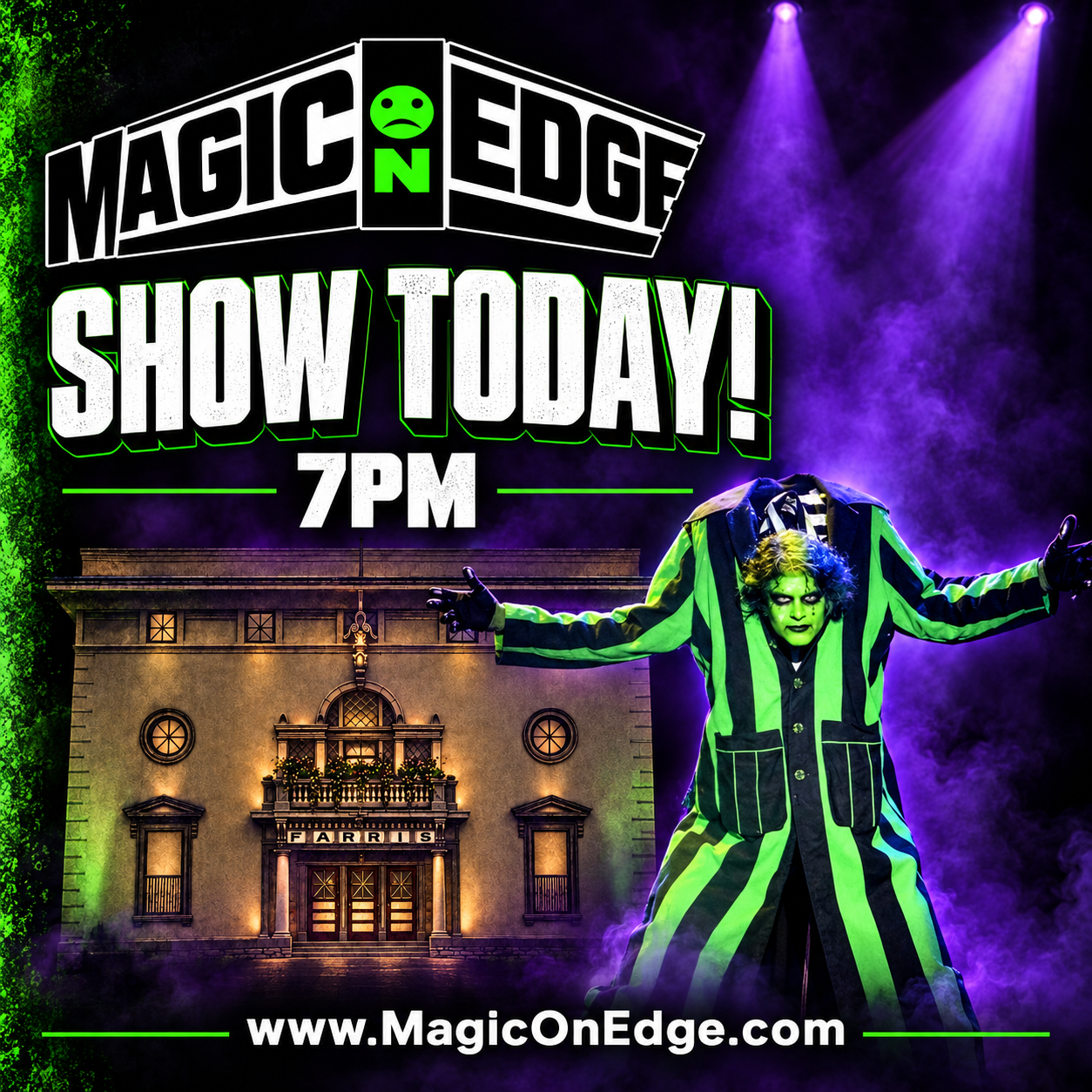 MOE Farris Theatre - SEPT 19TH 2026