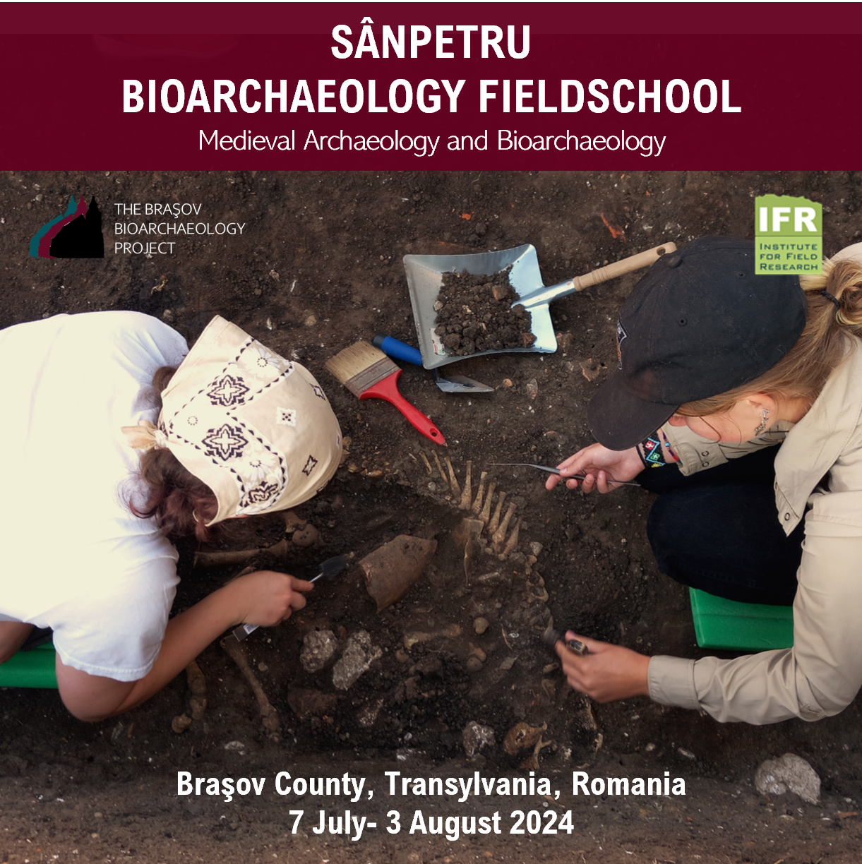The Sânpetru Bioarchaeology Field school 2024