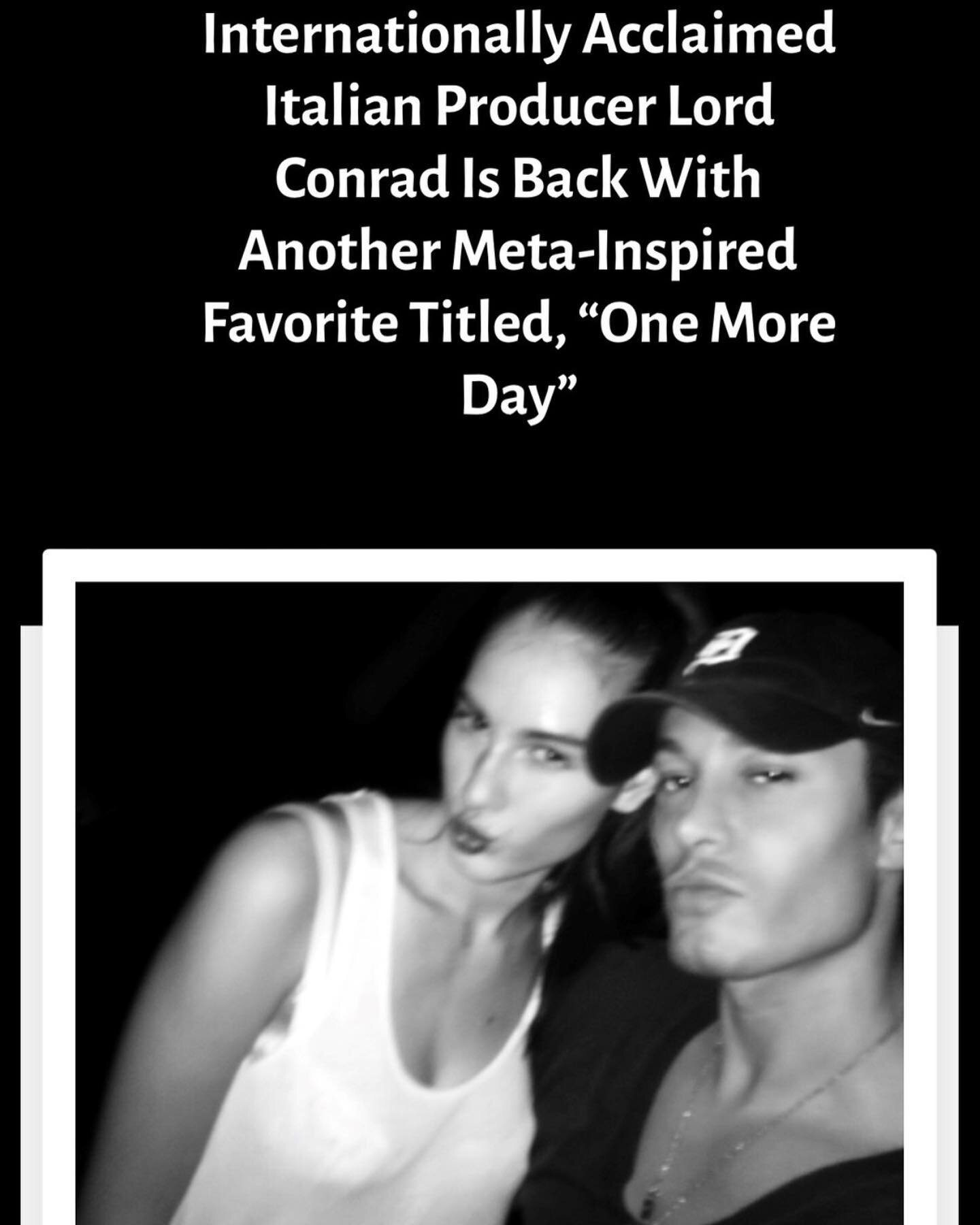 Lord Conrad - One More Day song is a tribute in honor to the Mark Zuckerberg Metaverse and Meta Quest Pro #meta #metaverse #metaquest #metaquestpro #metaverso #vr #musicproducers