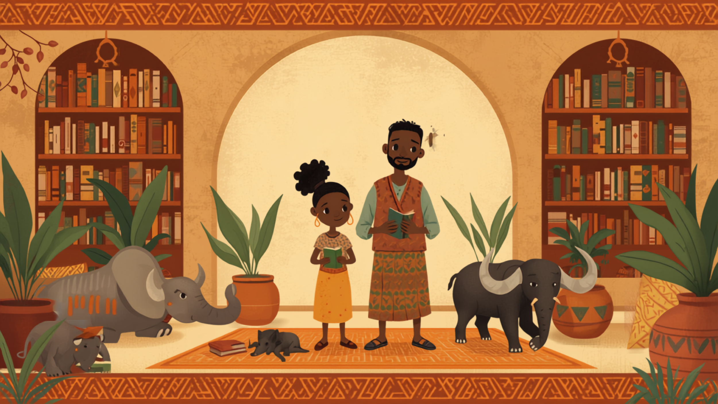 Community Library Banner Featuring Ella and Dad with Animals.png