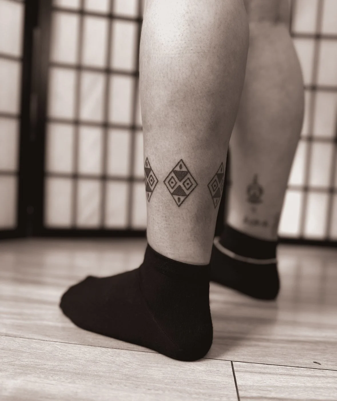 Jurrah Clarita, Kappi Marks, Studio Sunny, handpoked tattoos Sydney, hand poked markings, Filipino tattoos, batek, batok, tatak, magick sigils, intentional markings, women-owned studio space, Pyrmont Sydney NSW