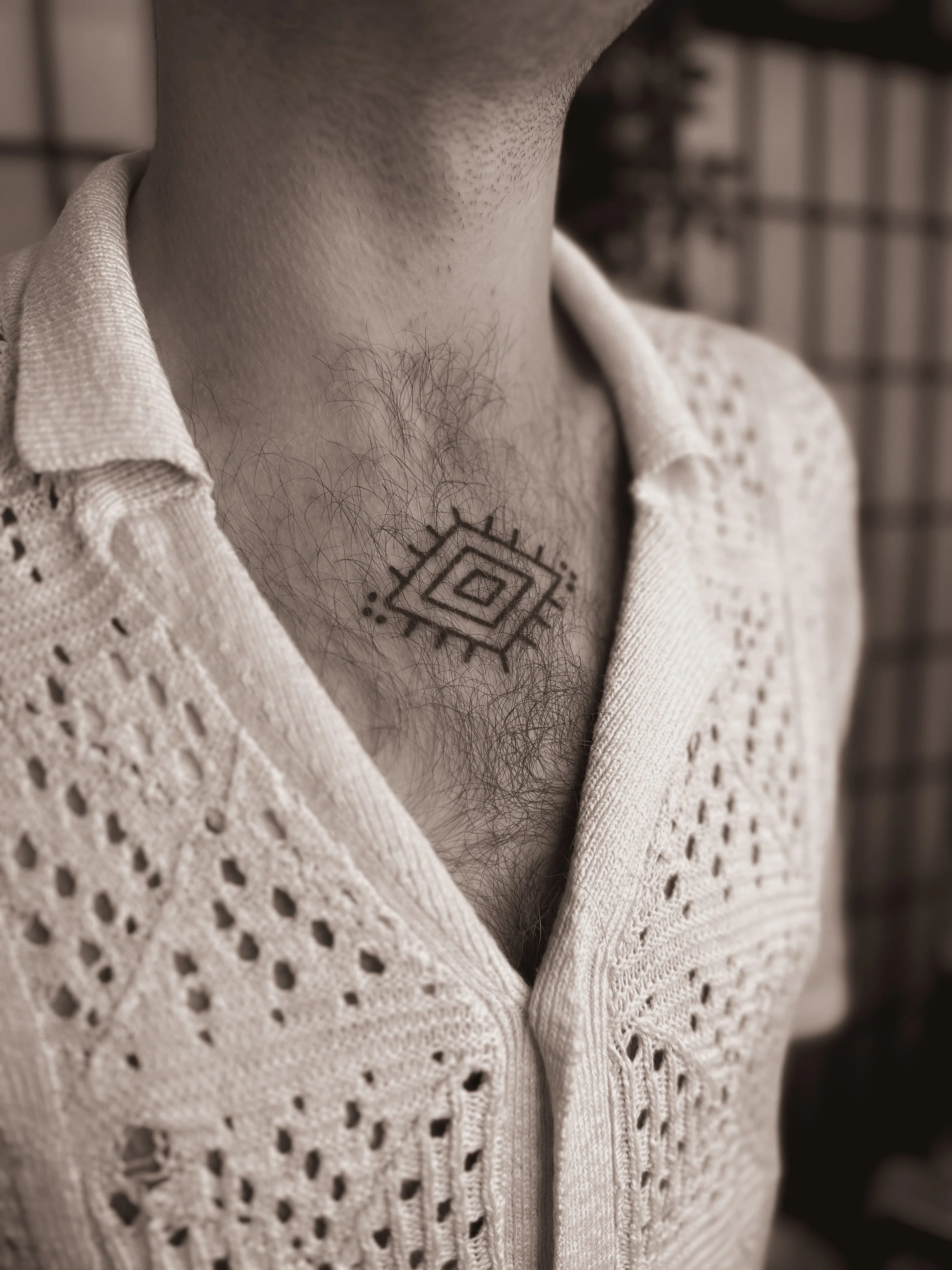 Jurrah Clarita, Kappi Marks, Studio Sunny, handpoked tattoos Sydney, hand poked markings, Filipino tattoos, batek, batok, tatak, magick sigils, intentional markings, women-owned studio space, Pyrmont Sydney NSW