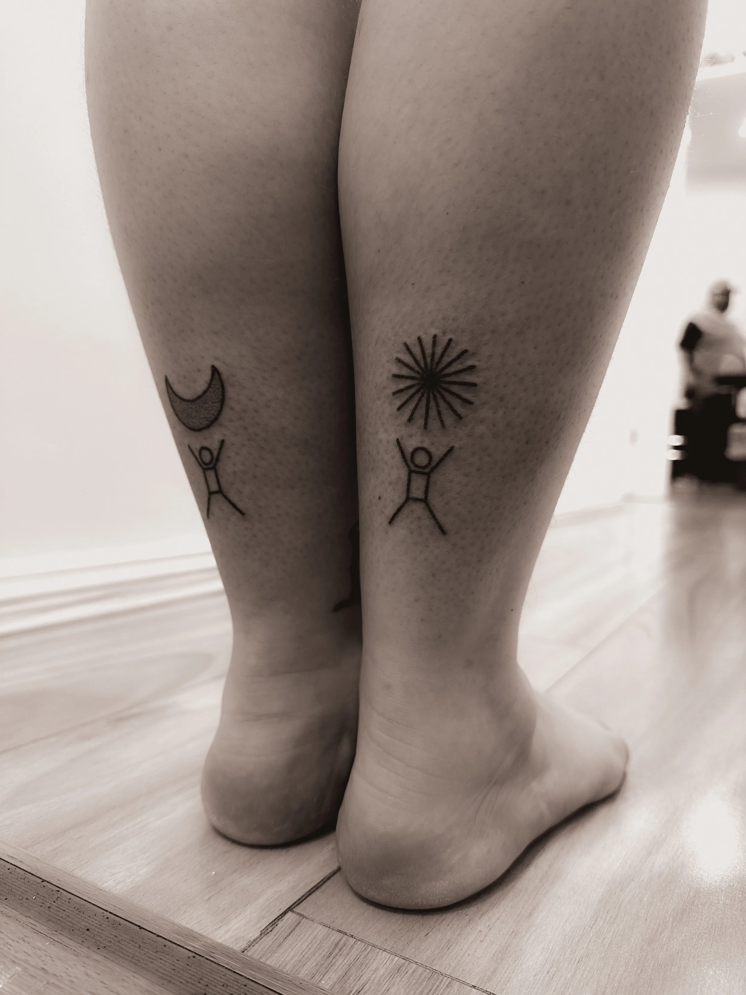 Jurrah Clarita, Kappi Marks, Studio Sunny, handpoked tattoos Sydney, hand poked markings, Filipino tattoos, batek, batok, tatak, magick sigils, intentional markings, women-owned studio space, Pyrmont Sydney NSW