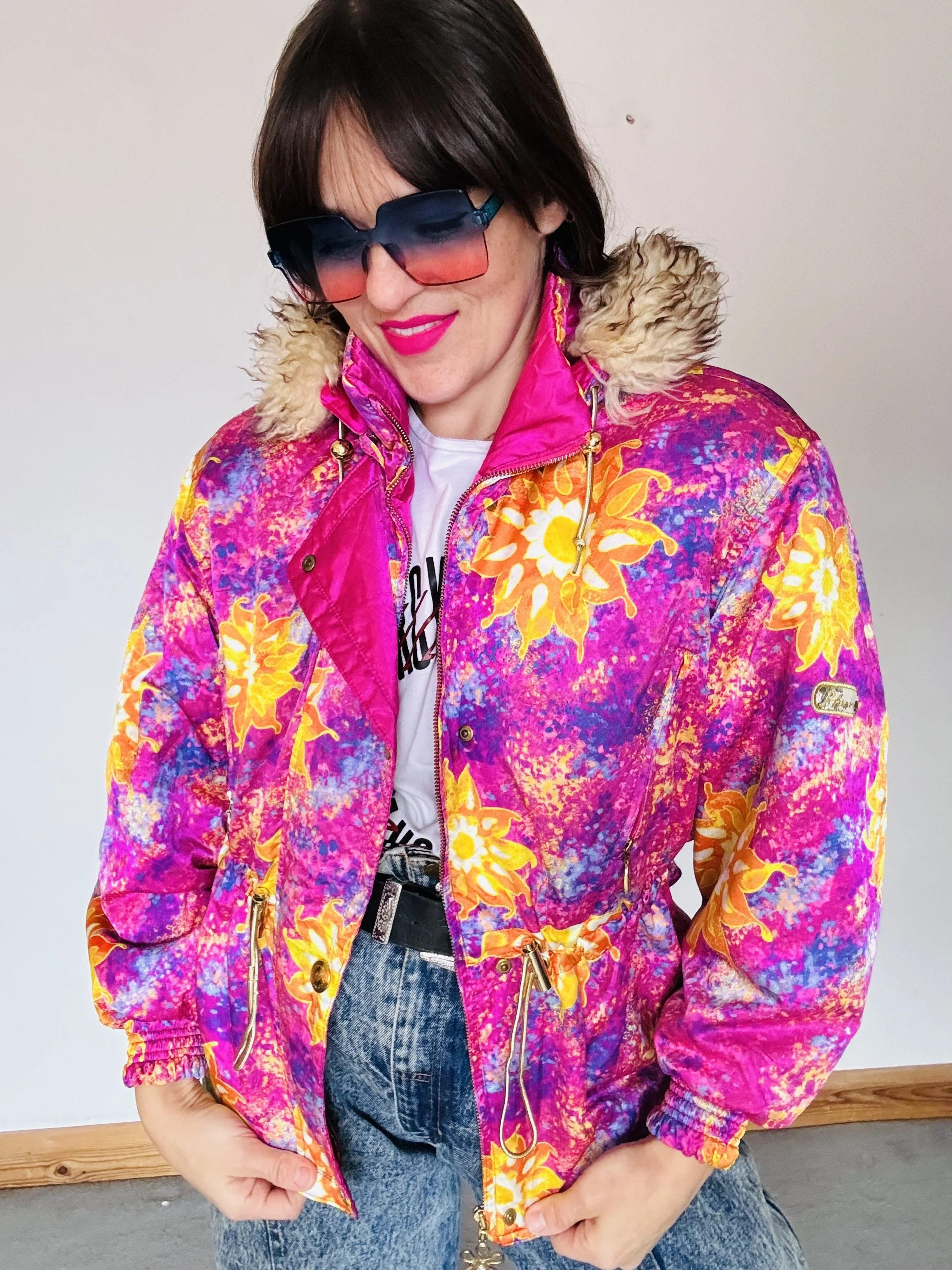 Wonderful vibrant 1990’s Phenix coat