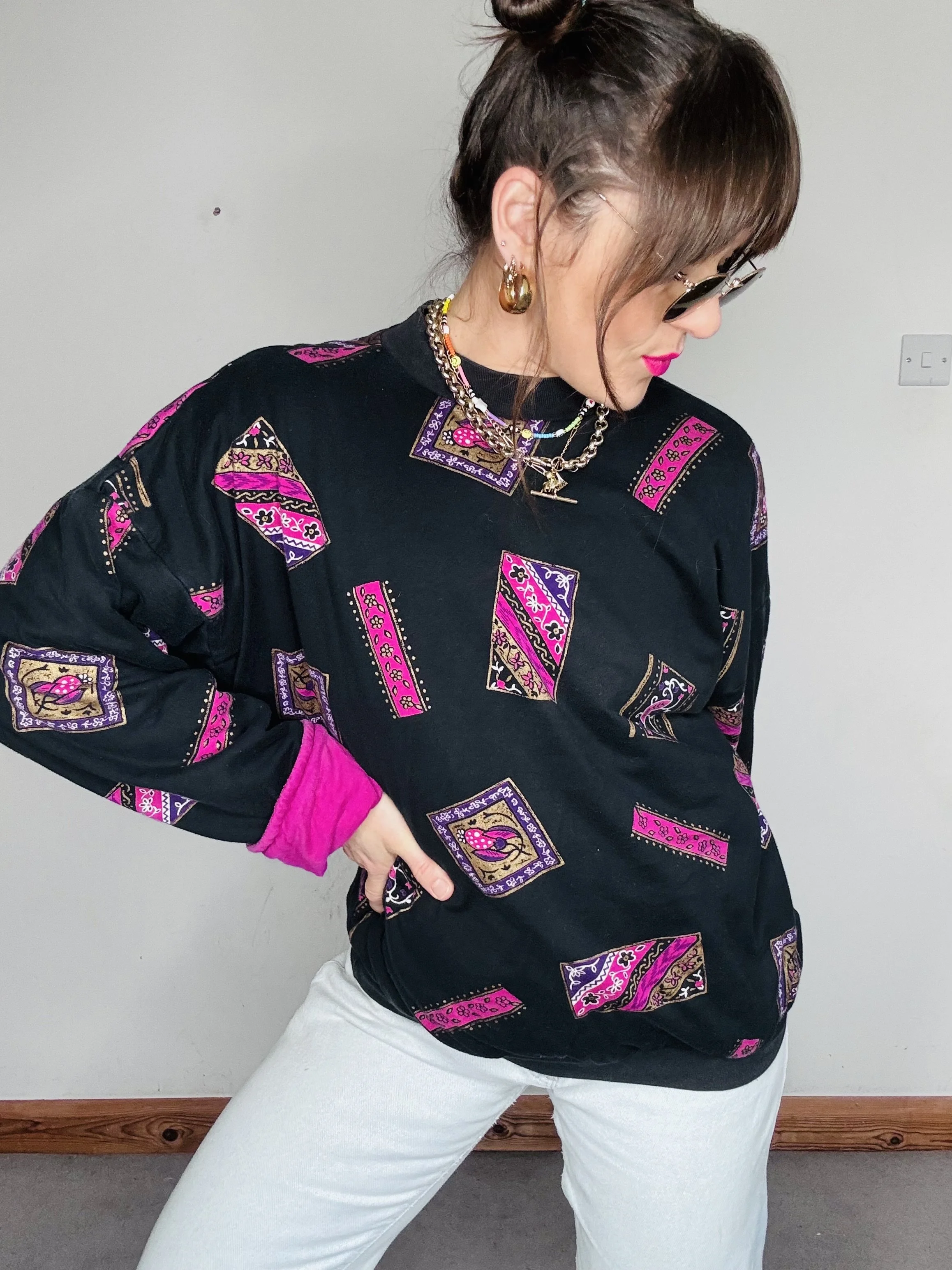 80’s Saint Michael cotton sweater