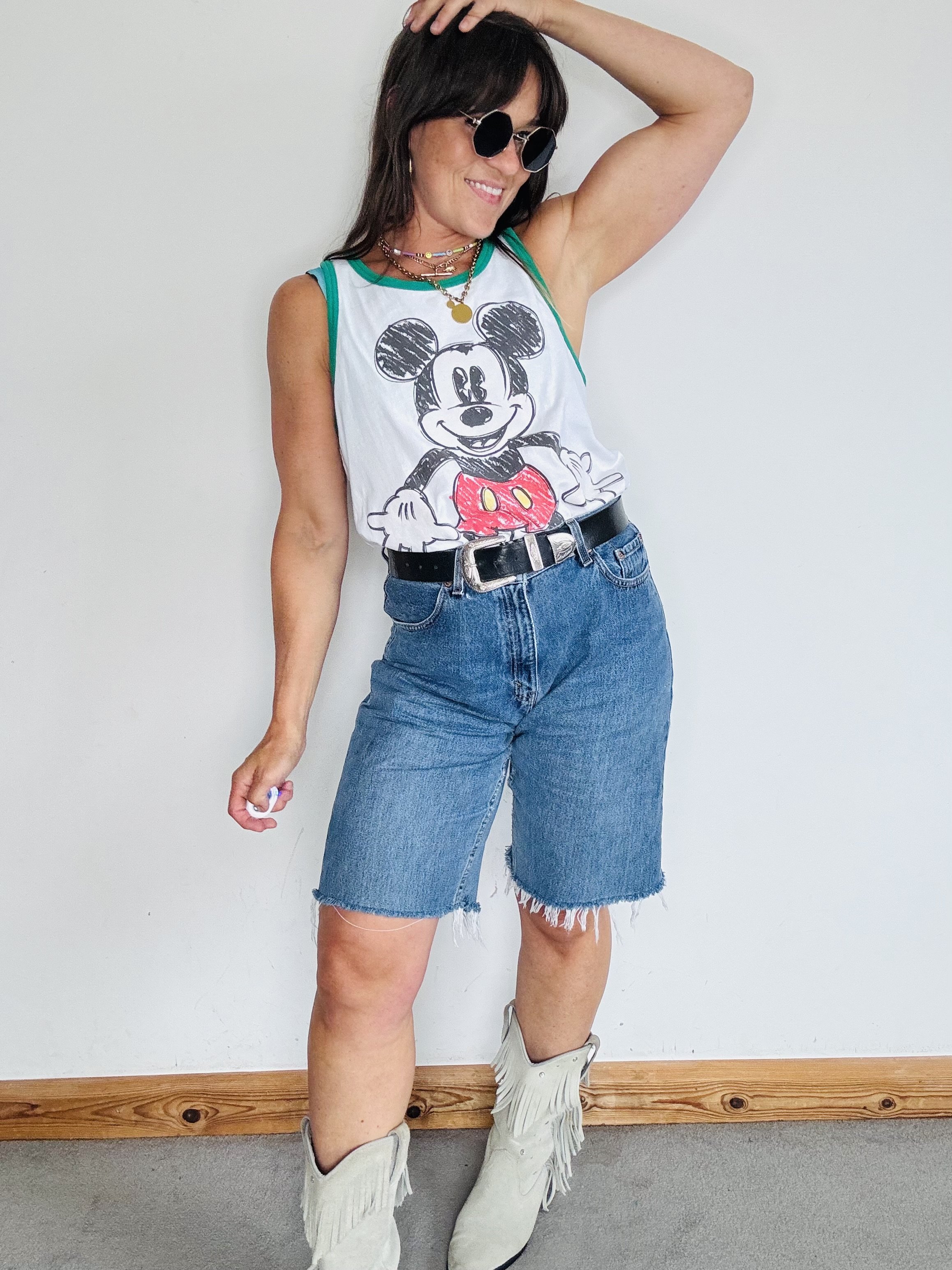 Wicked longer style Levi’s shorts