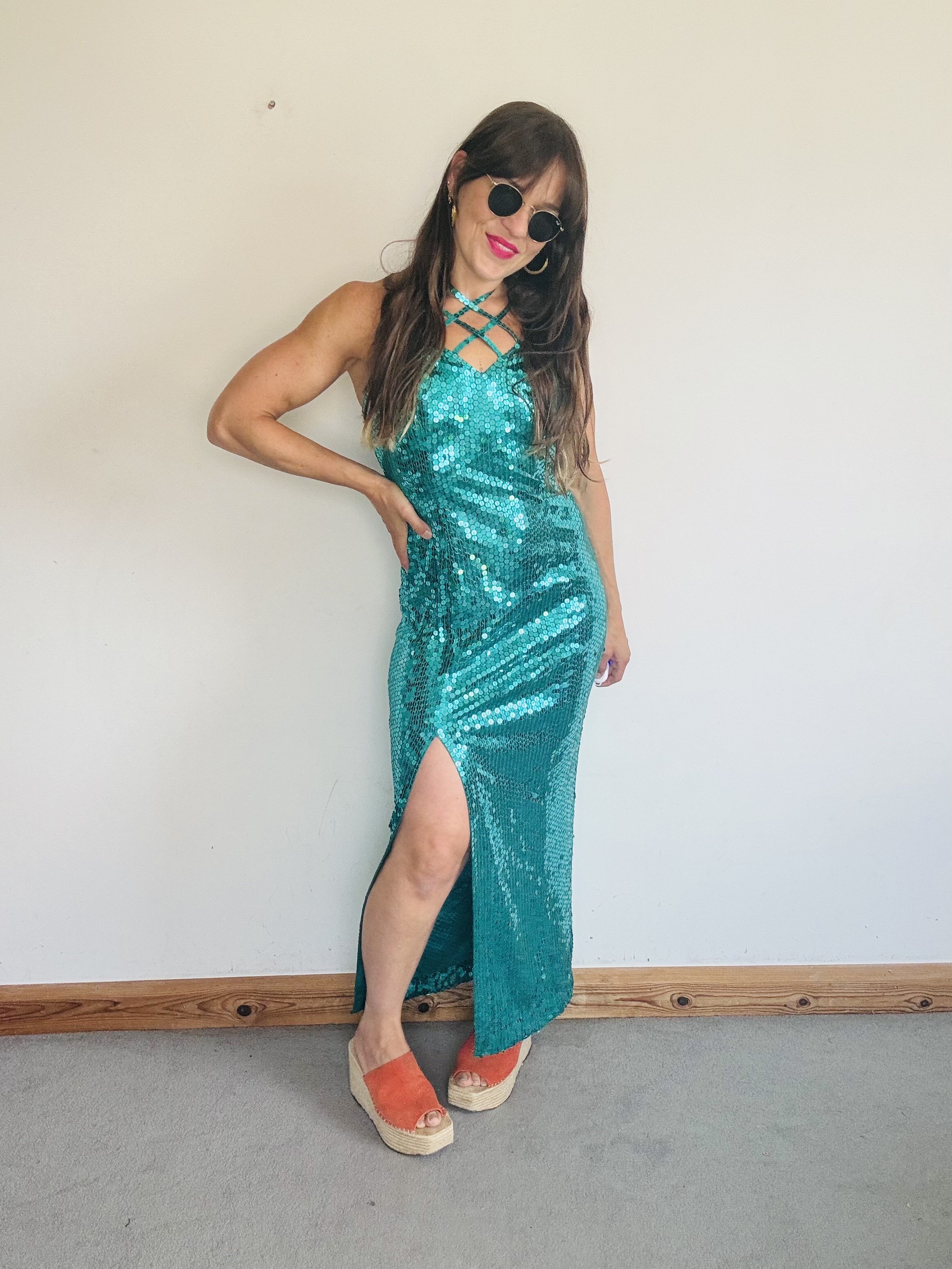 Incredible Adriana Papel sequin dress