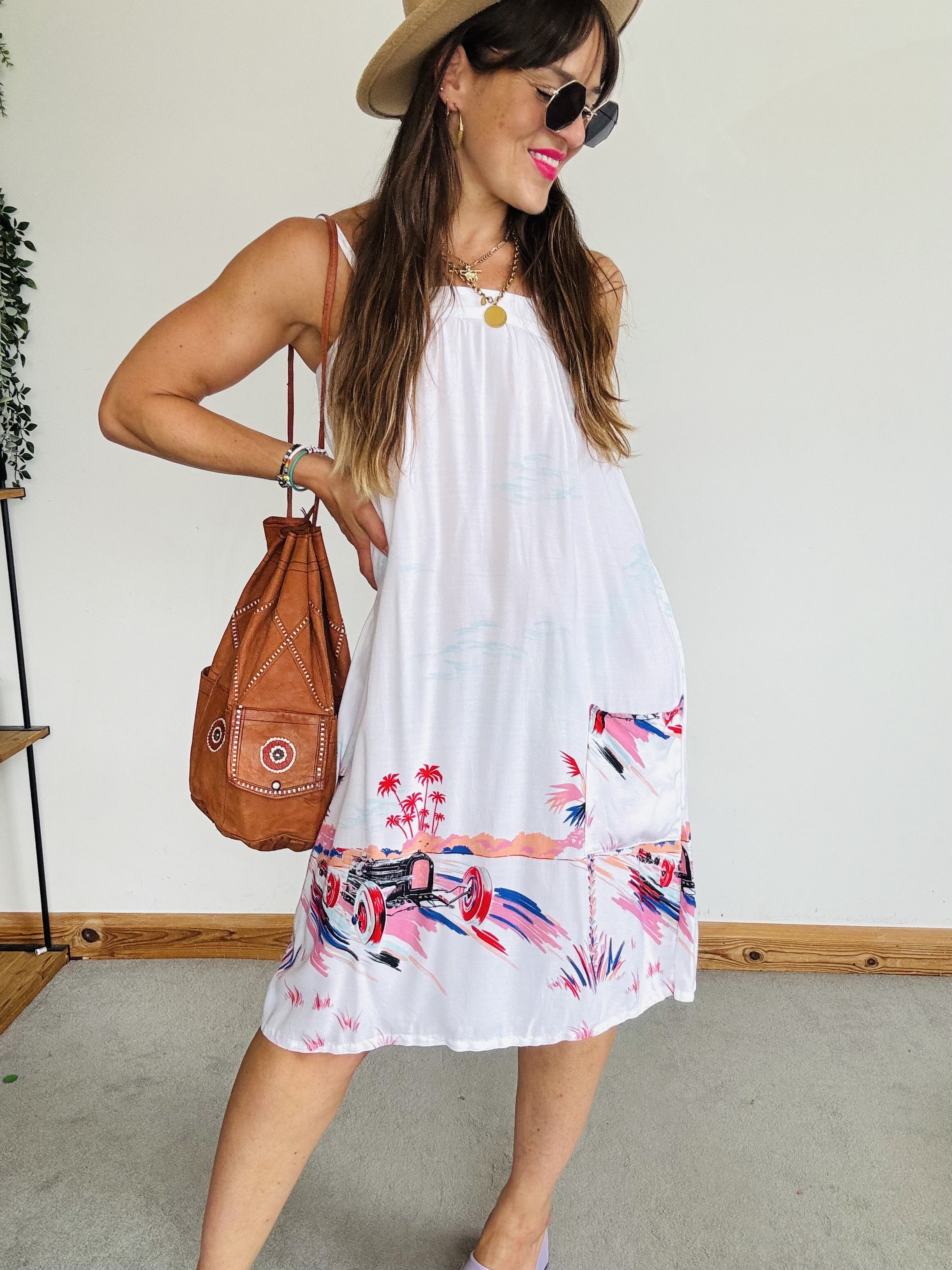 70’s smock sundress