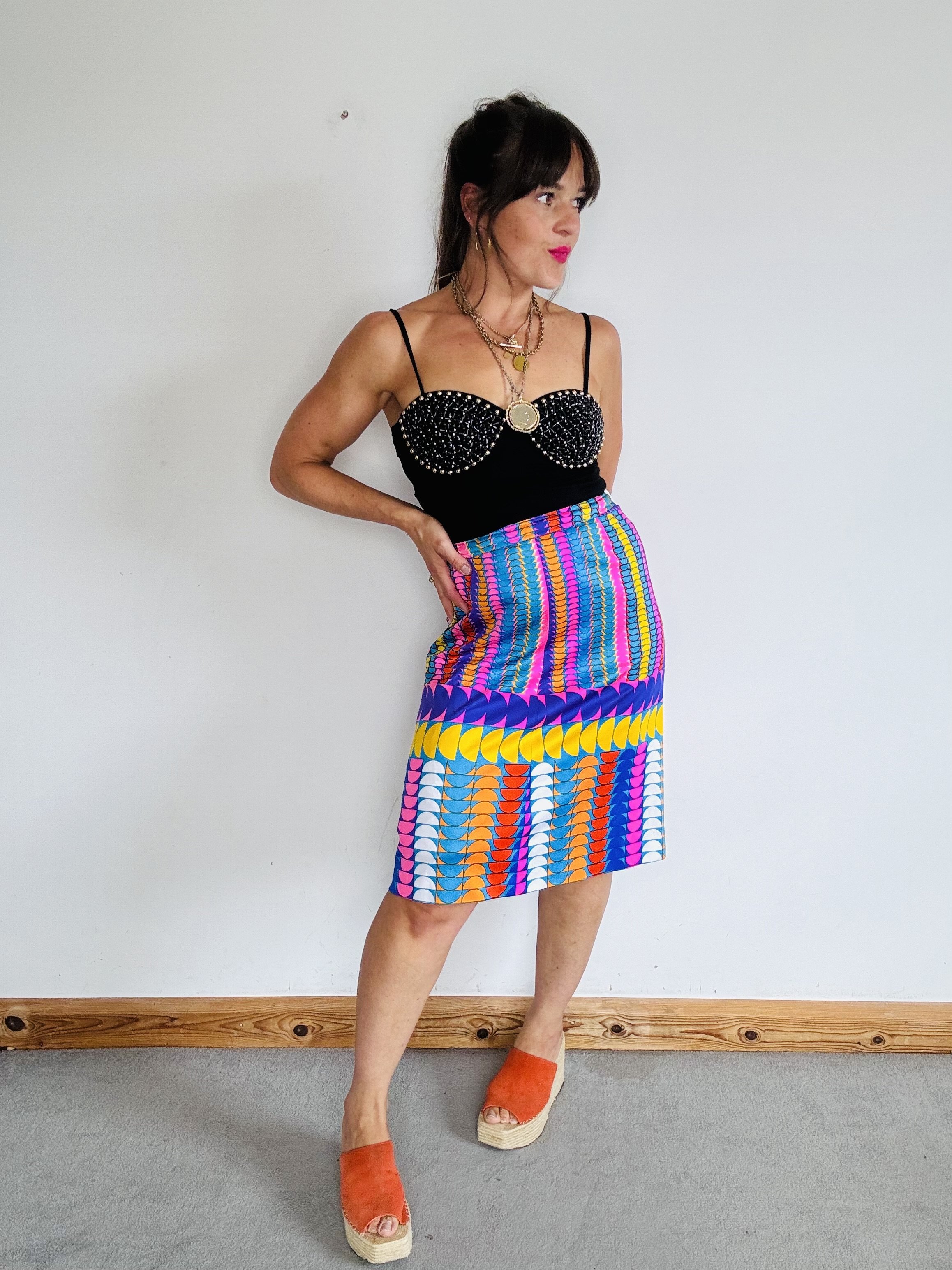 Very rare 60’s neon skirt