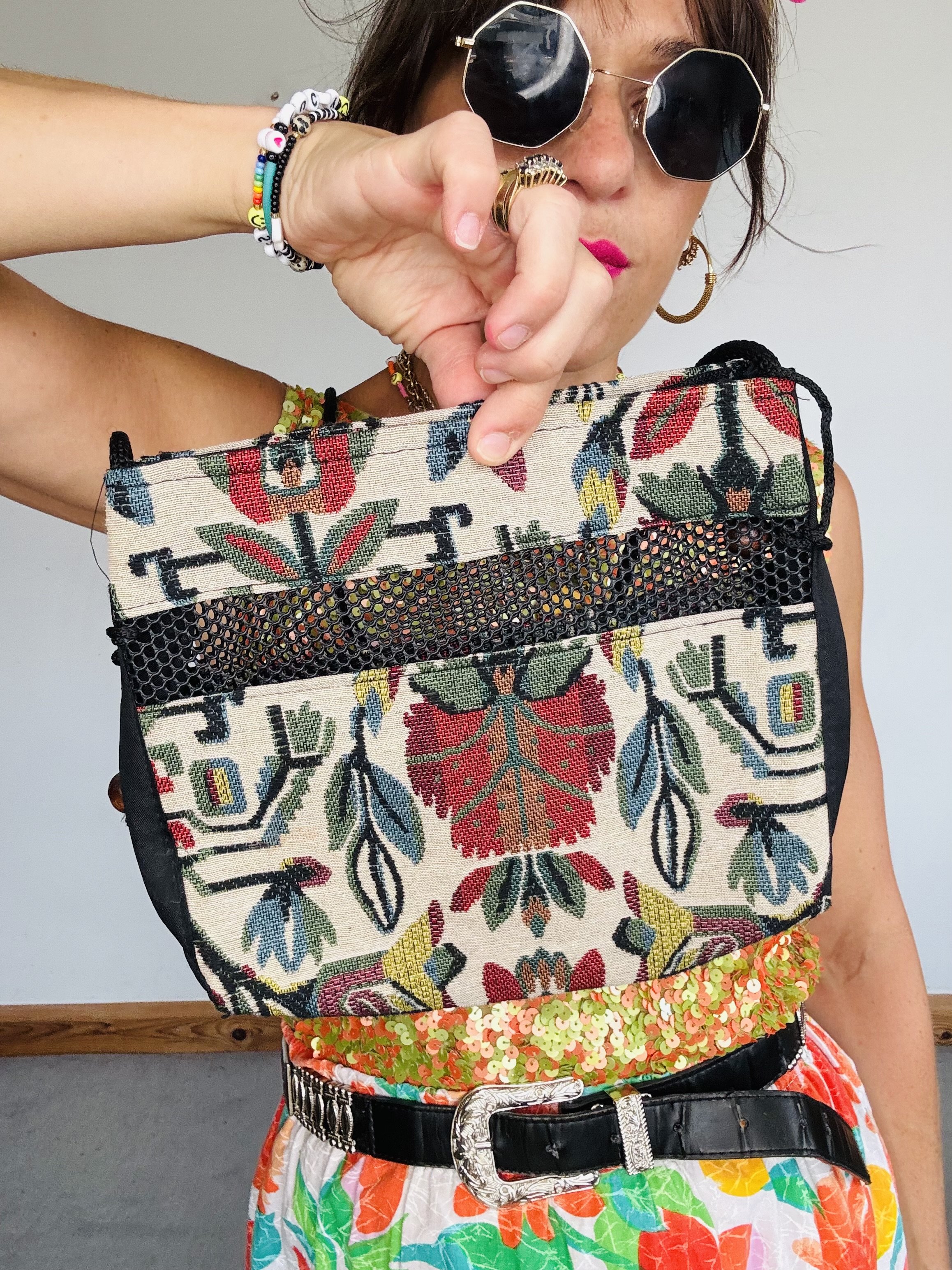 Vintage Cambodian bag