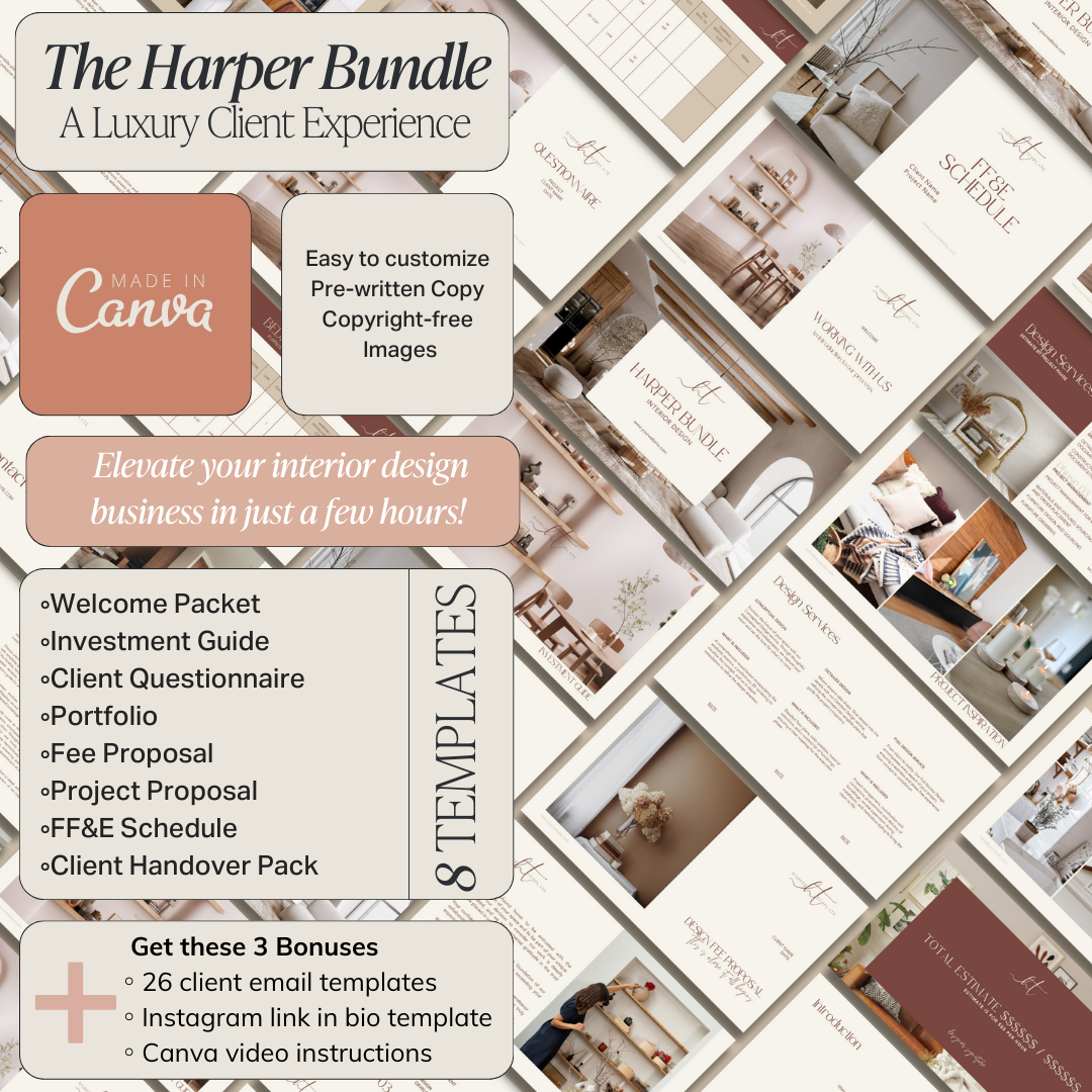 Taylor Starter Pack: Essential Templates for a Seamless Client ...