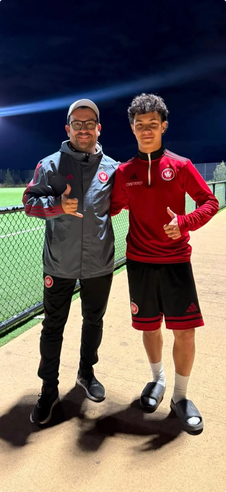 Academy Player signs for Western sydney wanderers fc academy