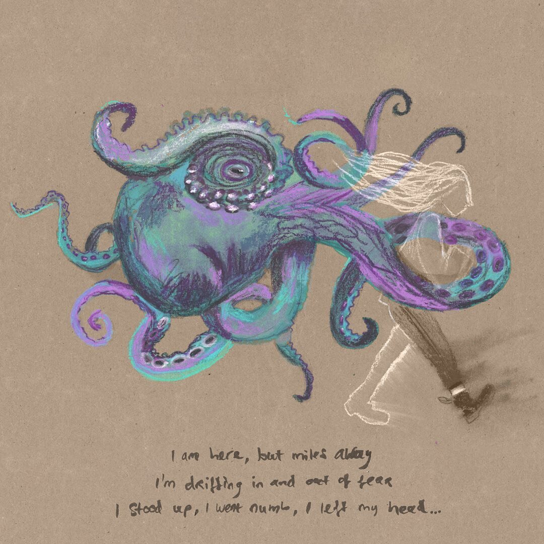 &bull;Lost&bull;

I&rsquo;m here, but miles away. 
I&rsquo;m drifting in and out of fear. 
I stood up, I went numb, I left my head&hellip;

I&rsquo;m joining #folktaleweek! It was a last minute decision in the weekend so I haven&rsquo;t had time to p