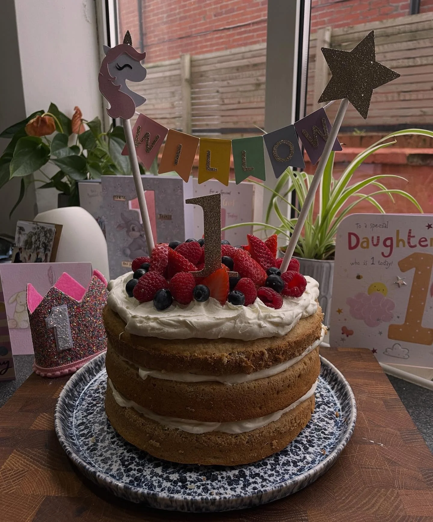 My darling Willow is one! 

How on earth did that happen?!

You have brought so much joy to our lives this year, you've shown me what it's like to be so happy and content that my heart could burst! 

I've loved seeing you explore your world with  cur