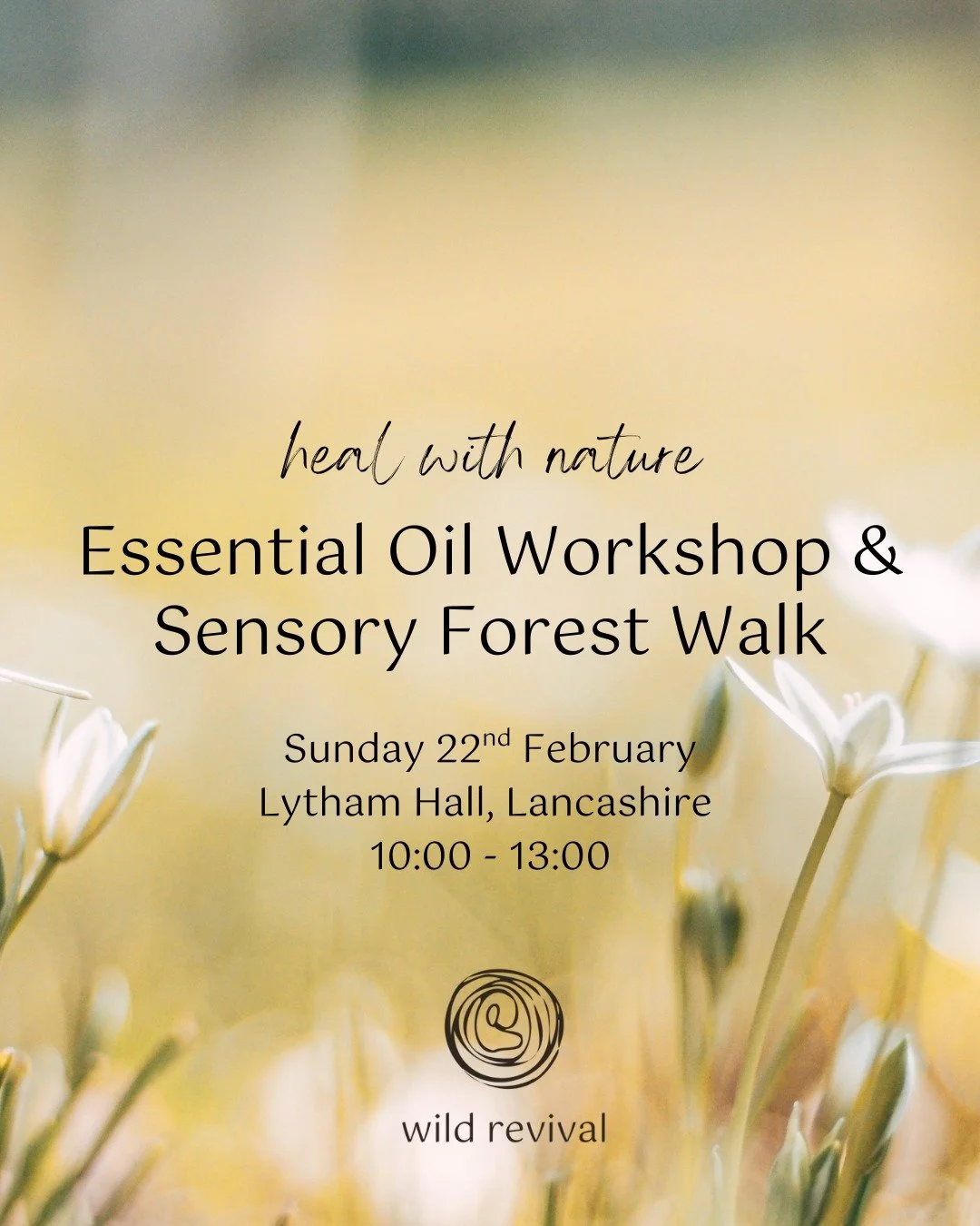 I&rsquo;ve been daydreaming about how wonderful it would be to intertwine an oils workshop with a forest walk, so this event has been a long time coming! 

It has been prompted by having some work done at our house which means the therapy room is cov