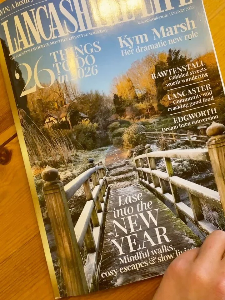 As a Lancashire lass, being featured in @lancashirelifemag has been pretty amazing, and I had a little moment to think about how Wild Revival has evolved and how grateful I am to do this work 🙏🏻 

I share my thoughts on slowing down as we enter a n