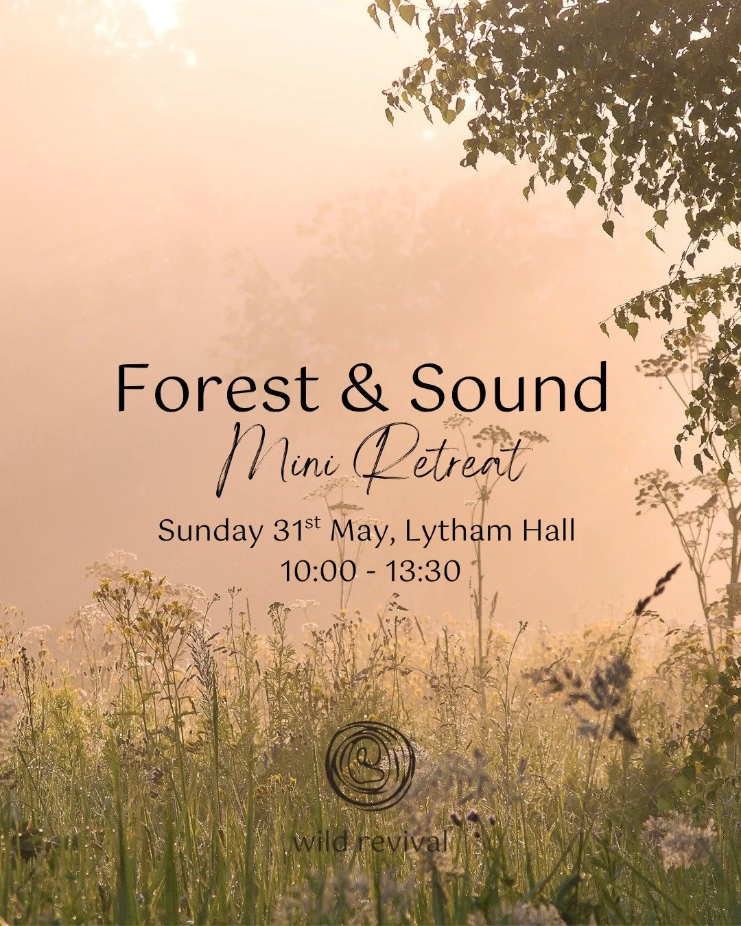 🌳🎶🌳 Forest and Sound Retreat 🌳🎶🌳

Back by popular demand! This is definitely one of your fave retreats, I can&rsquo;t wait to share this gorgeous day with you 
 
The day:
🌻 Guided Forest bathing walk
🌻 Guided journalling workshop with essenti