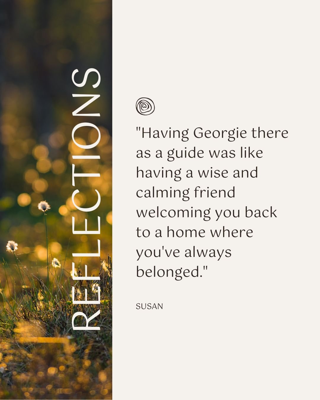 This is what I hope for every single person who steps into the woods with me ✨

If life has felt pretty full on or a little too much lately, this is your gentle nudge from the universe to come join us in the woodland

The forest is ready when you are