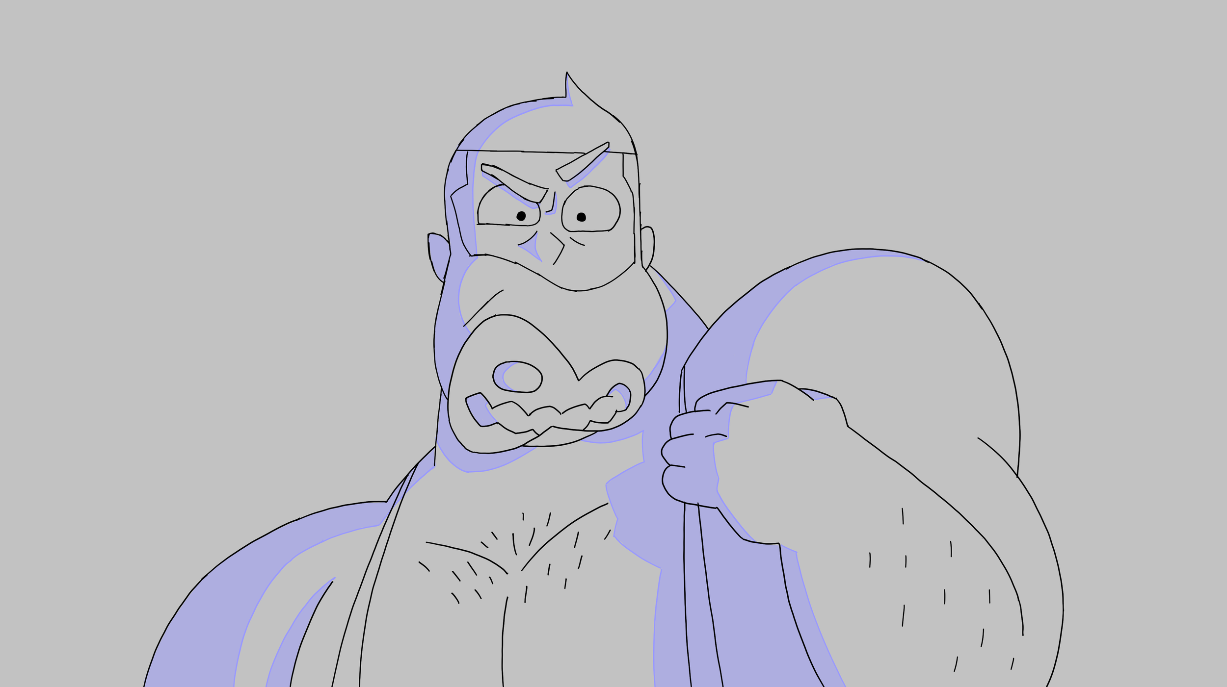 Posing test pour "JIM QUEEN" produit par Bobbypills