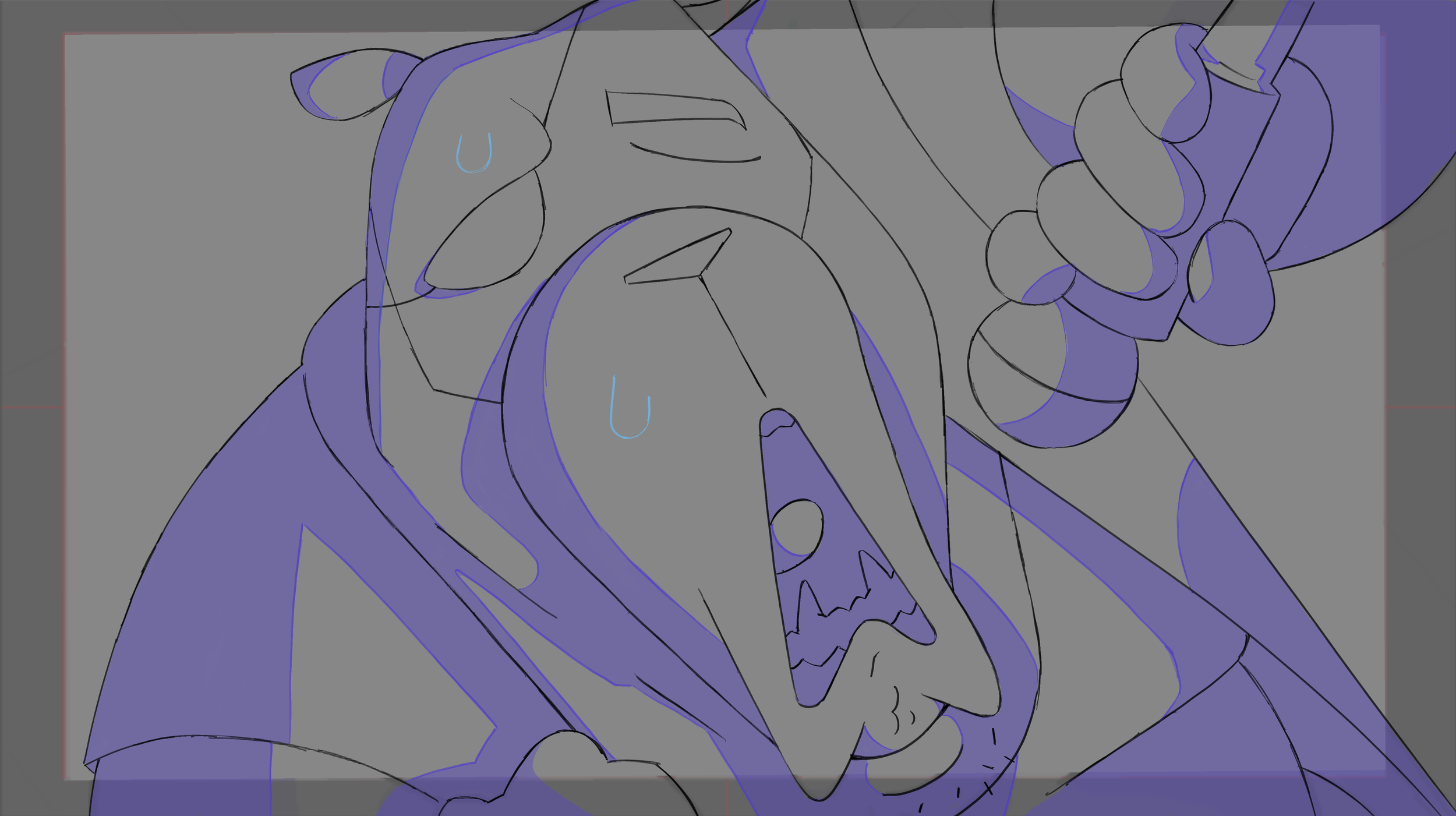 Posing test pour "JIM QUEEN" produit par Bobbypills