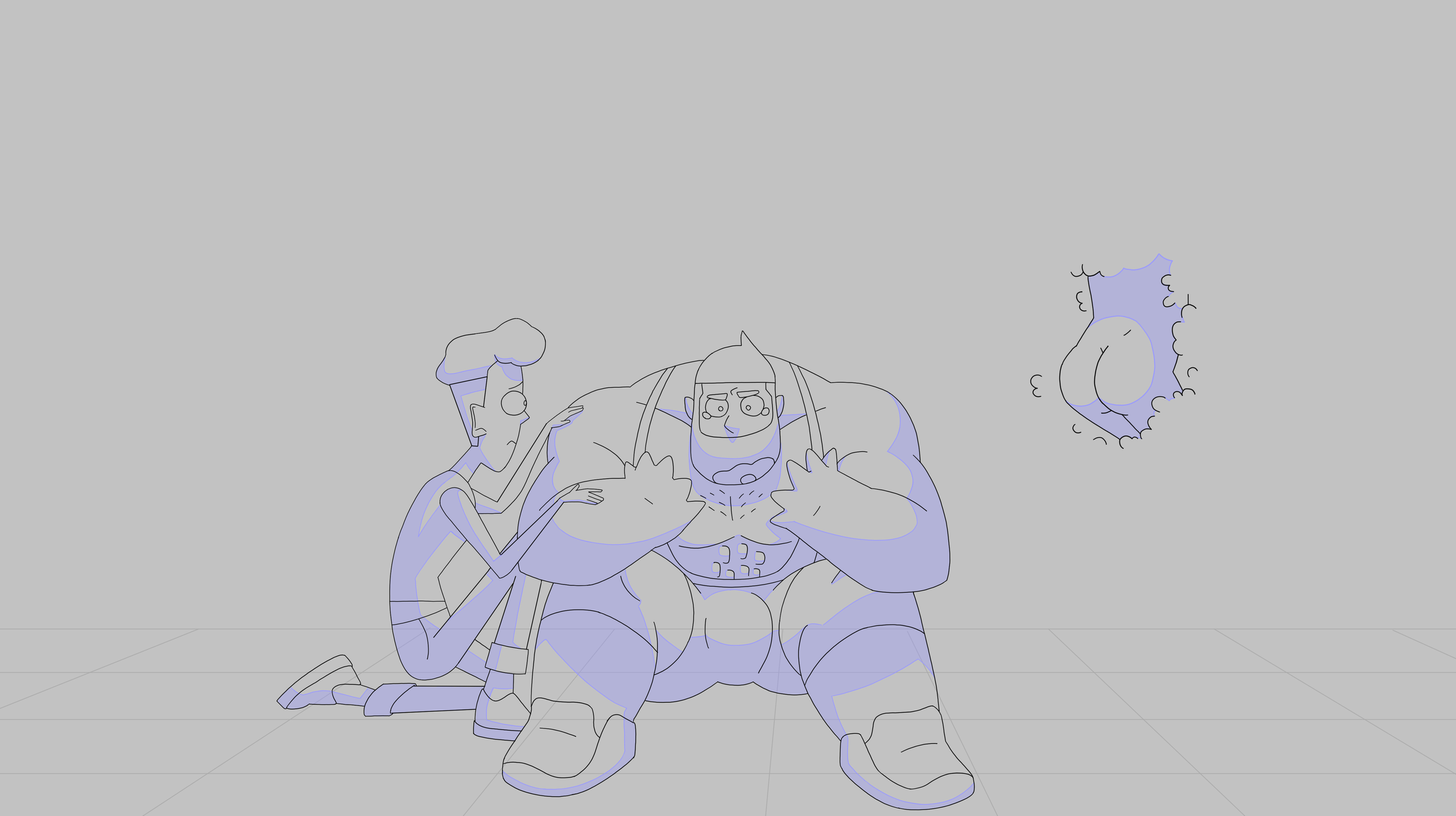 Posing test pour "JIM QUEEN" produit par Bobbypills