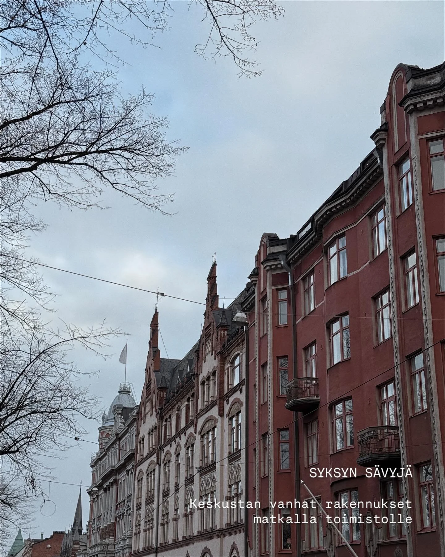 Loppusyksyn harmaudessa inspiraatio on usein vaikeinta l&ouml;yt&auml;&auml;, mutta t&auml;n&auml; vuonna oon ottanut asiakseni tietoisesti huomata + tallentaa niit&auml; pieni&auml;kin hetki&auml;, joissa tunnelma, yksityiskohdat ja v&auml;rit puhut