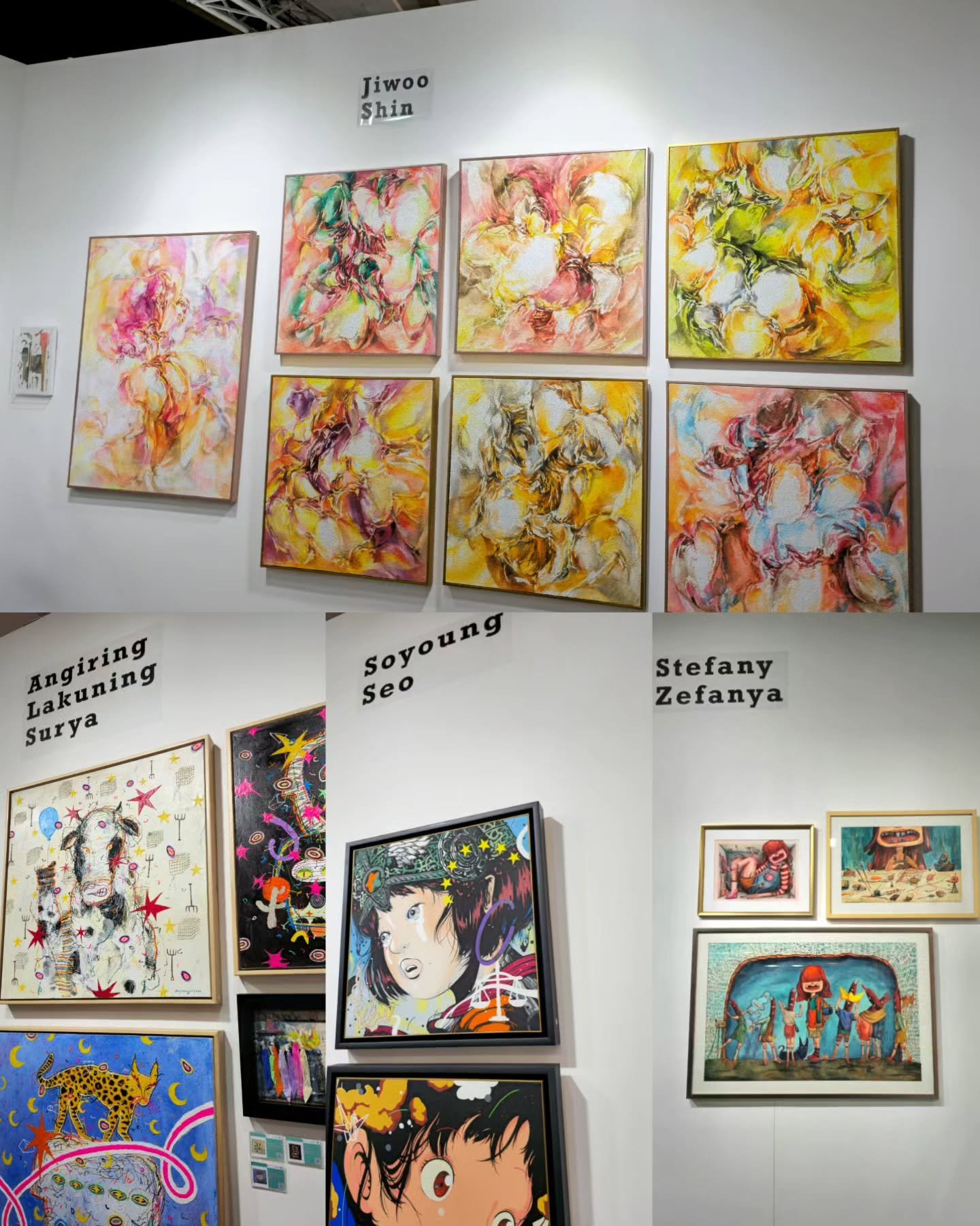 Kendys Wrap-up 🍬 10a
J25 / Self-Titled: Taken from student graduation exhibitions, we dedicated a vertical wall for each artist for Art Jakarta 2025
https://tr.ee/XrHt6EmbdE

Right Wing