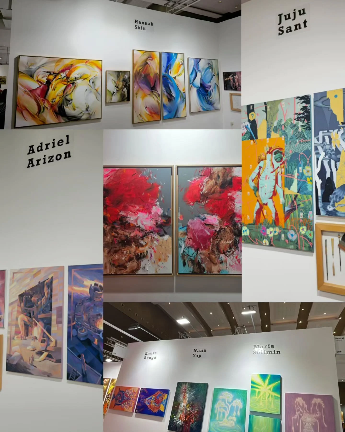 Kendys Wrap-up 🍬 10c
J25 / Self-Titled: Taken from student graduation exhibitions, we dedicated a vertical wall for each artist for Art Jakarta 2025
https://tr.ee/XrHt6EmbdE

Left Wing