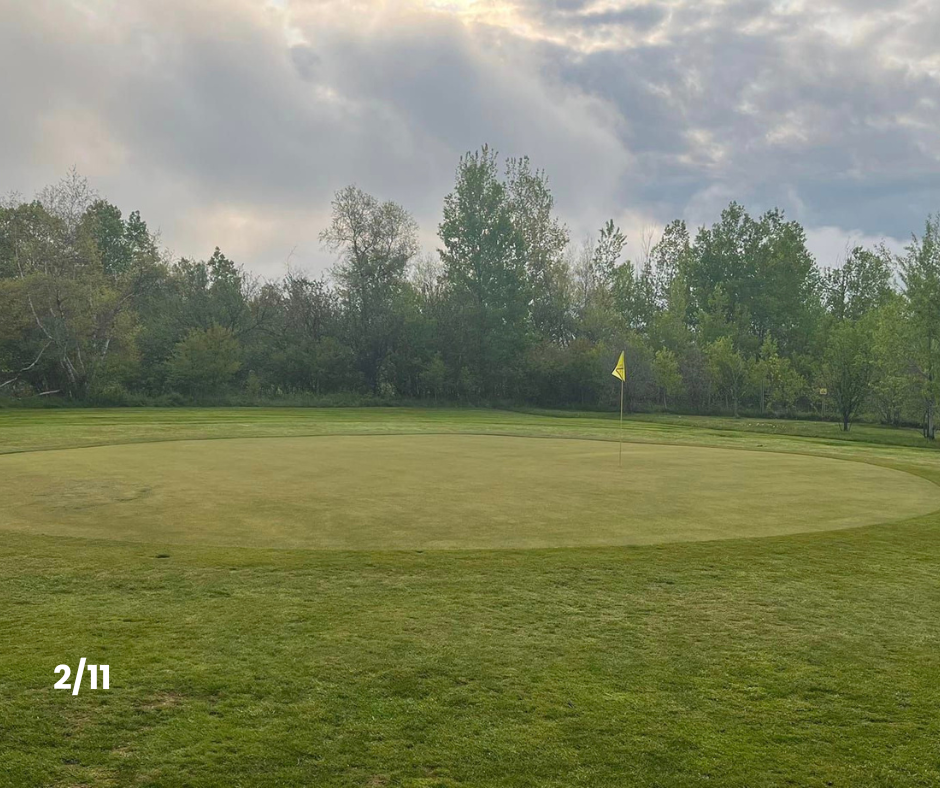 Hole 2 and 11