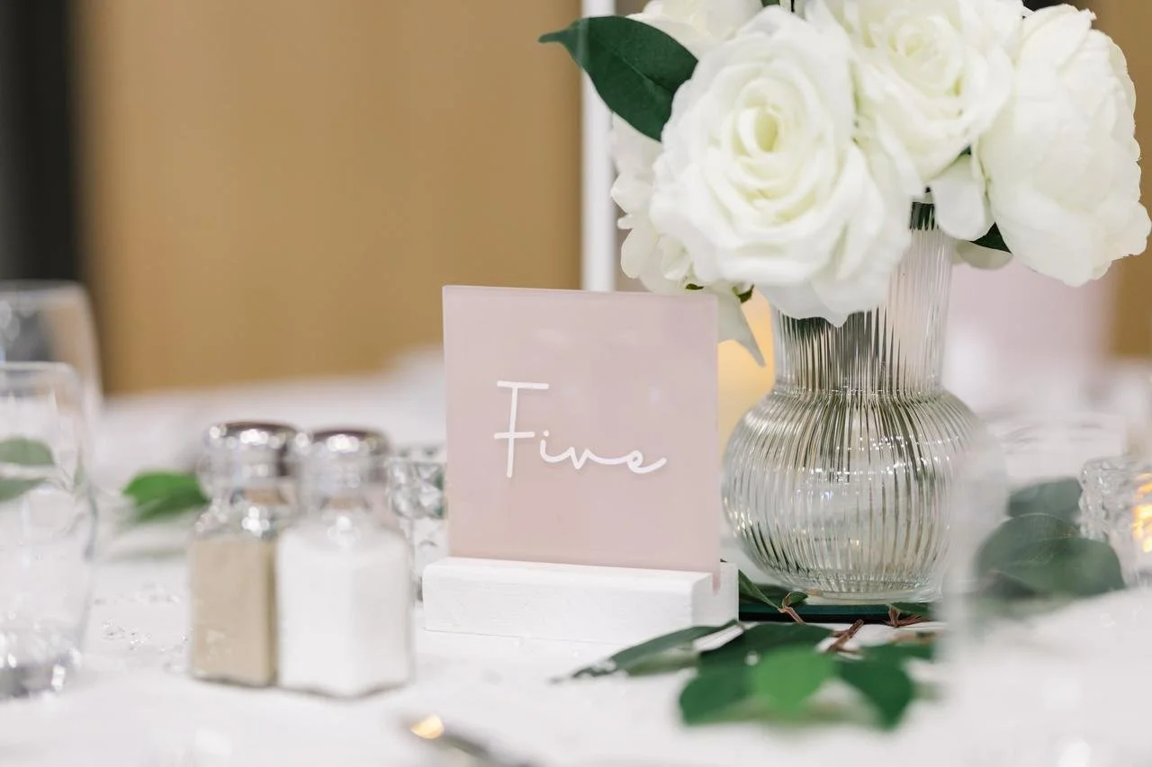 Table Numbers and a Couples Creativity