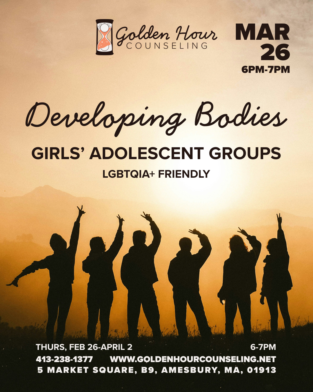 Developing Bodies - Young Adolescent Girls (LGBTQIA+ Friendly)