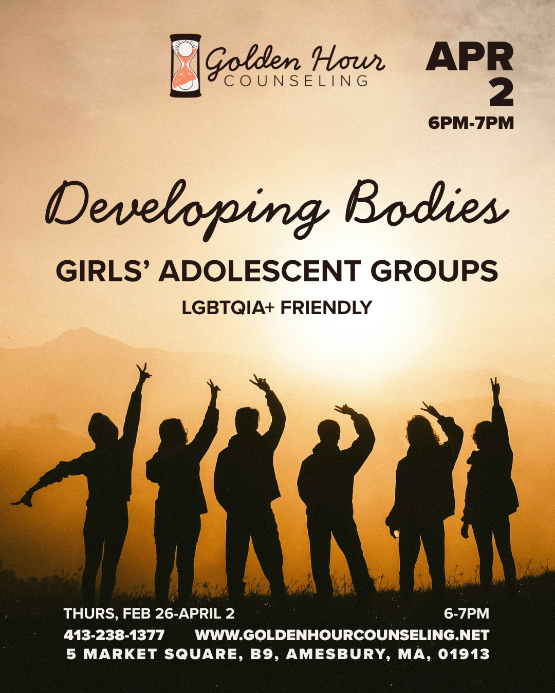 Developing Bodies - Young Adolescent Girls (LGBTQIA+ Friendly!)