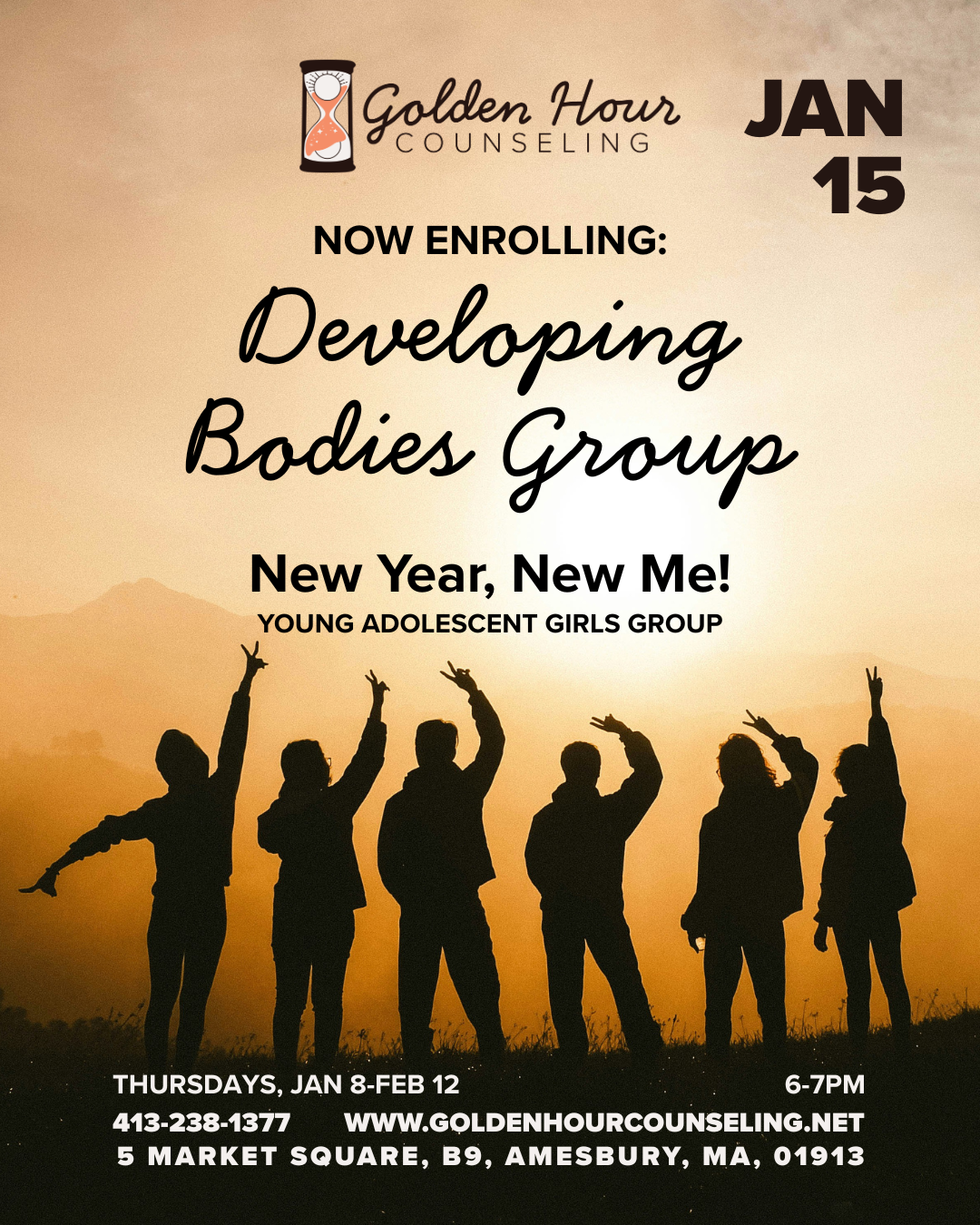 Developing Bodies - Young Adolescent Girl’s Group