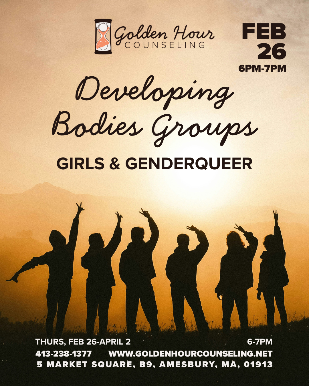 Developing Bodies - Young Adolescent Girls &amp; Genderqueer Group