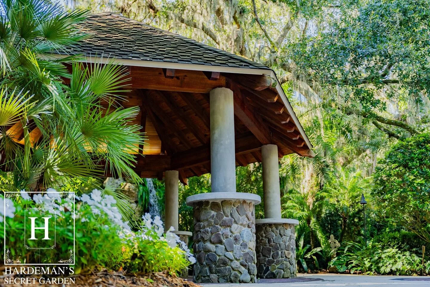 Vibrant, lush, and full of life &mdash; the Tropical Garden is one of Hardeman&rsquo;s most breathtaking spaces. Surrounded by rich foliage, bold blooms, and a gentle waterfall flowing into a koi pond.

www.hardemanssecretgarden.com
#hardemanssecretg