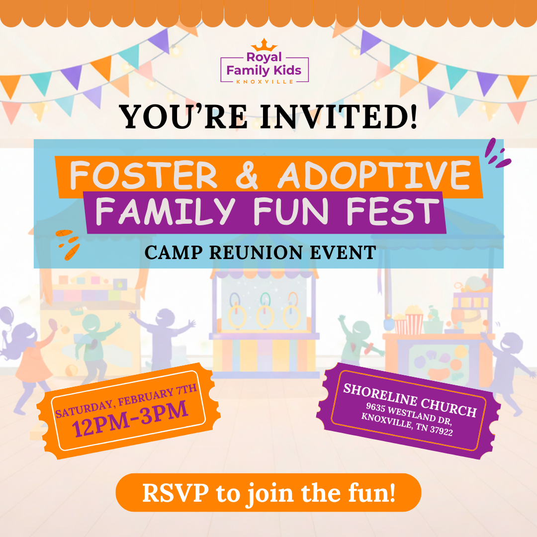 Foster and Adoptive Family Fun Fest Camp Reunion Event