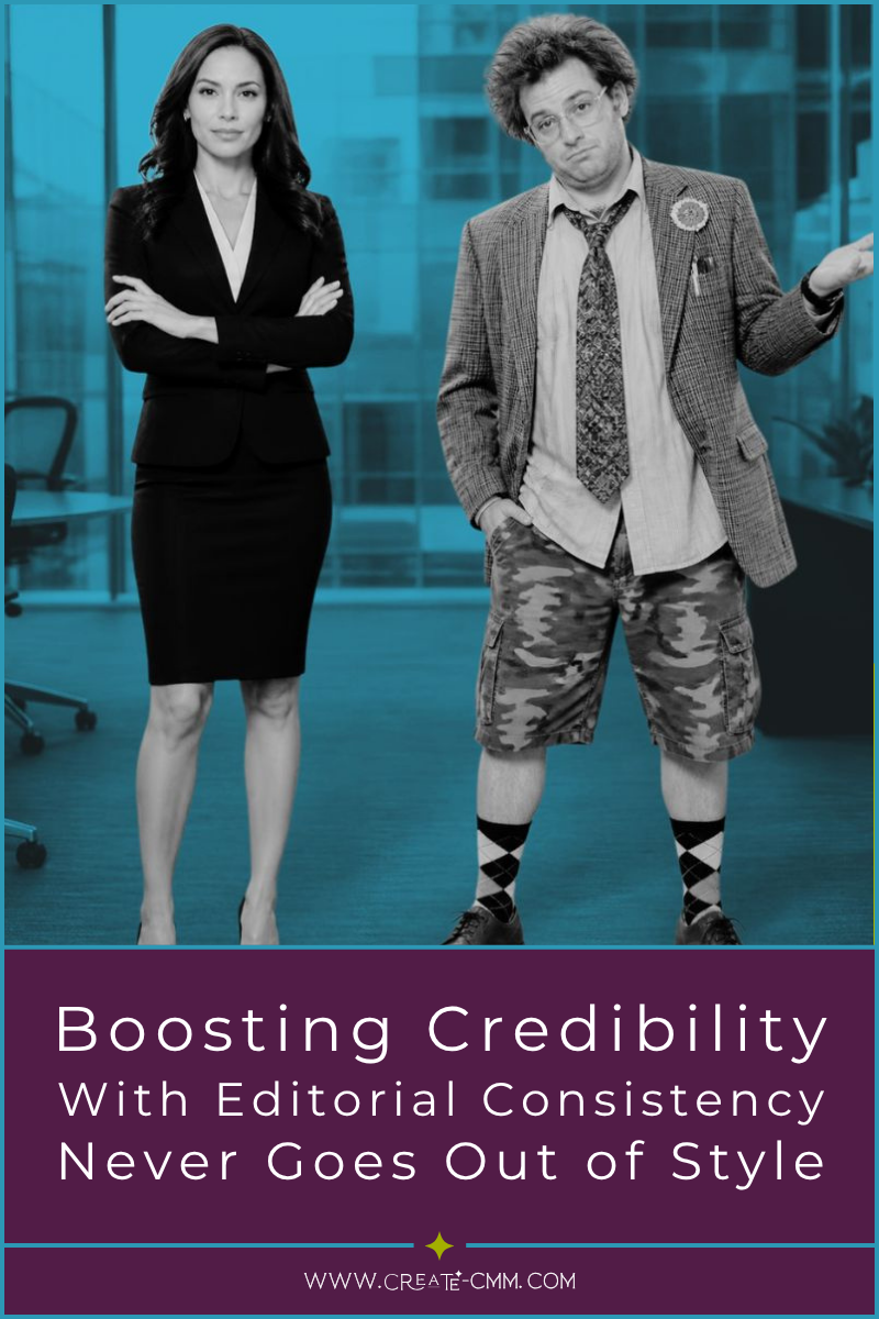 Boosting Credibility with Editorial Consistency Never Goes Out of Style