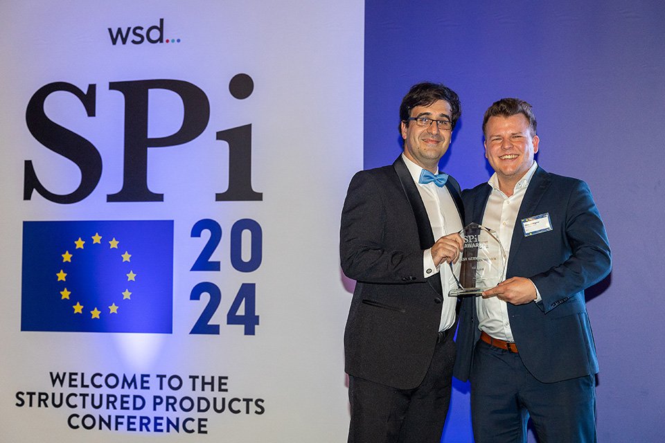 Best German Issuer Award winner at SP Intelligence Europe 2024.