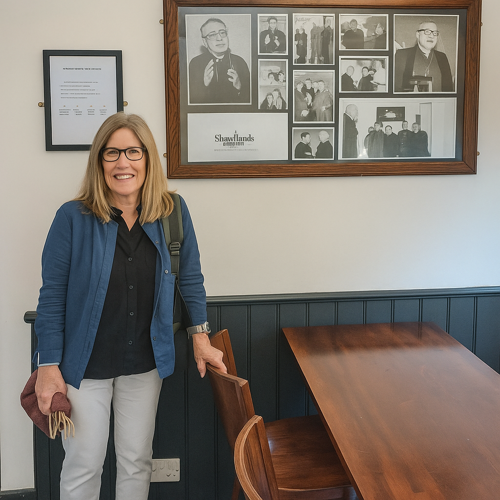 A homage to the filming of Shadowlands in the Magdalen Junior Common Room