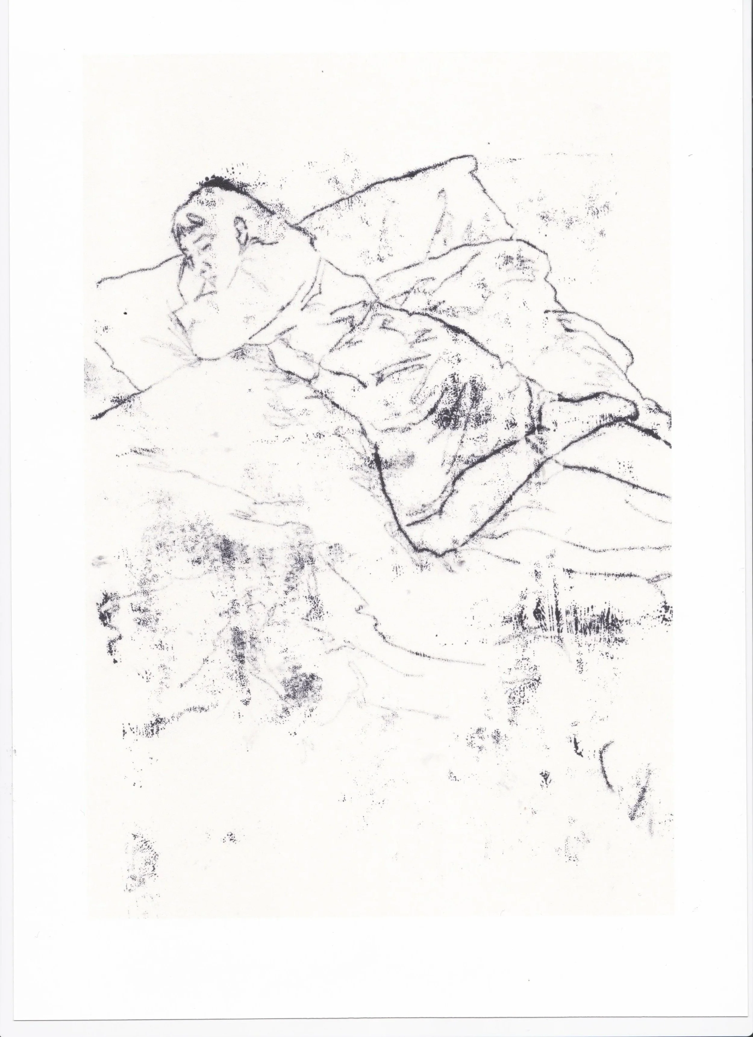 'I Wait For A While', A4 Print