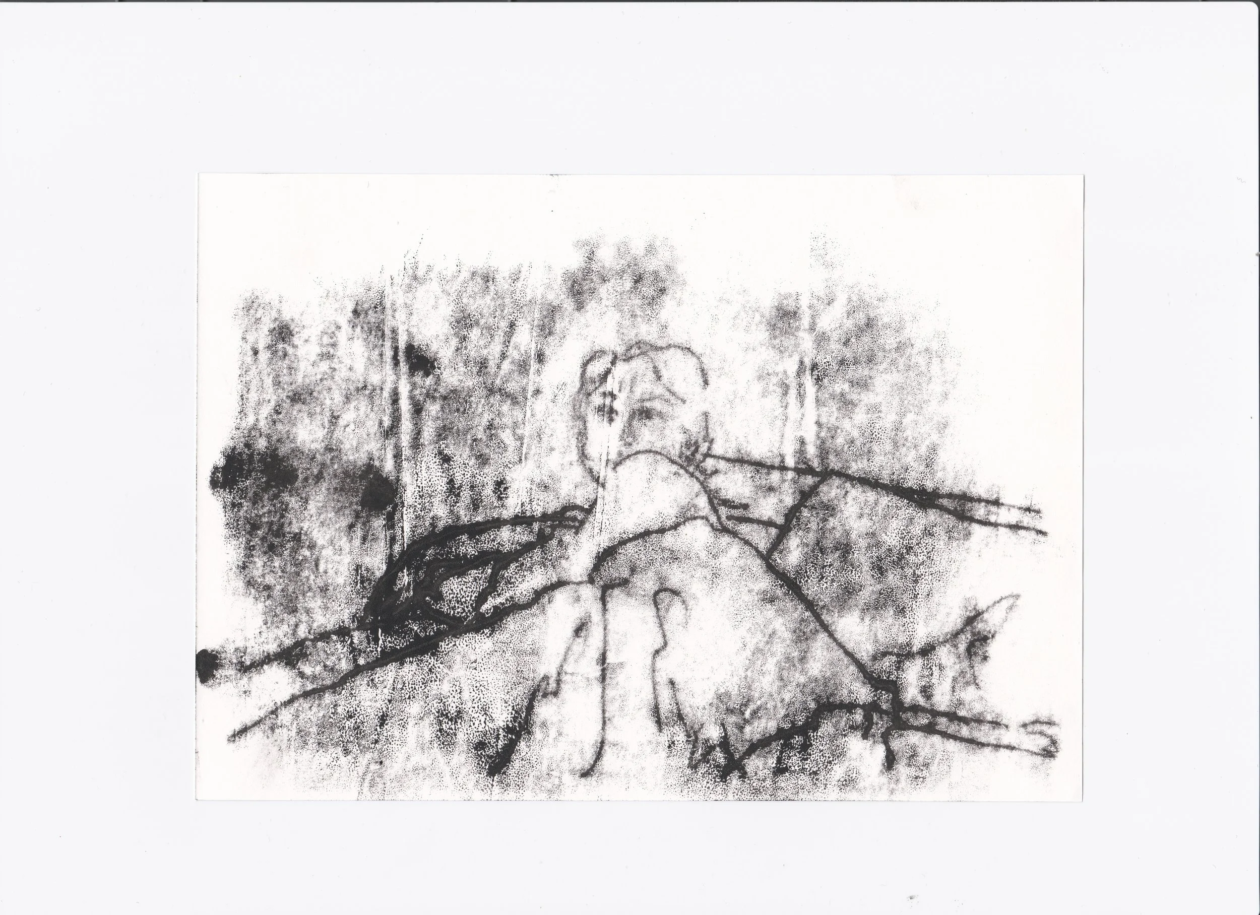 'It Will Take Time', 2026 A5 Original Monoprint
