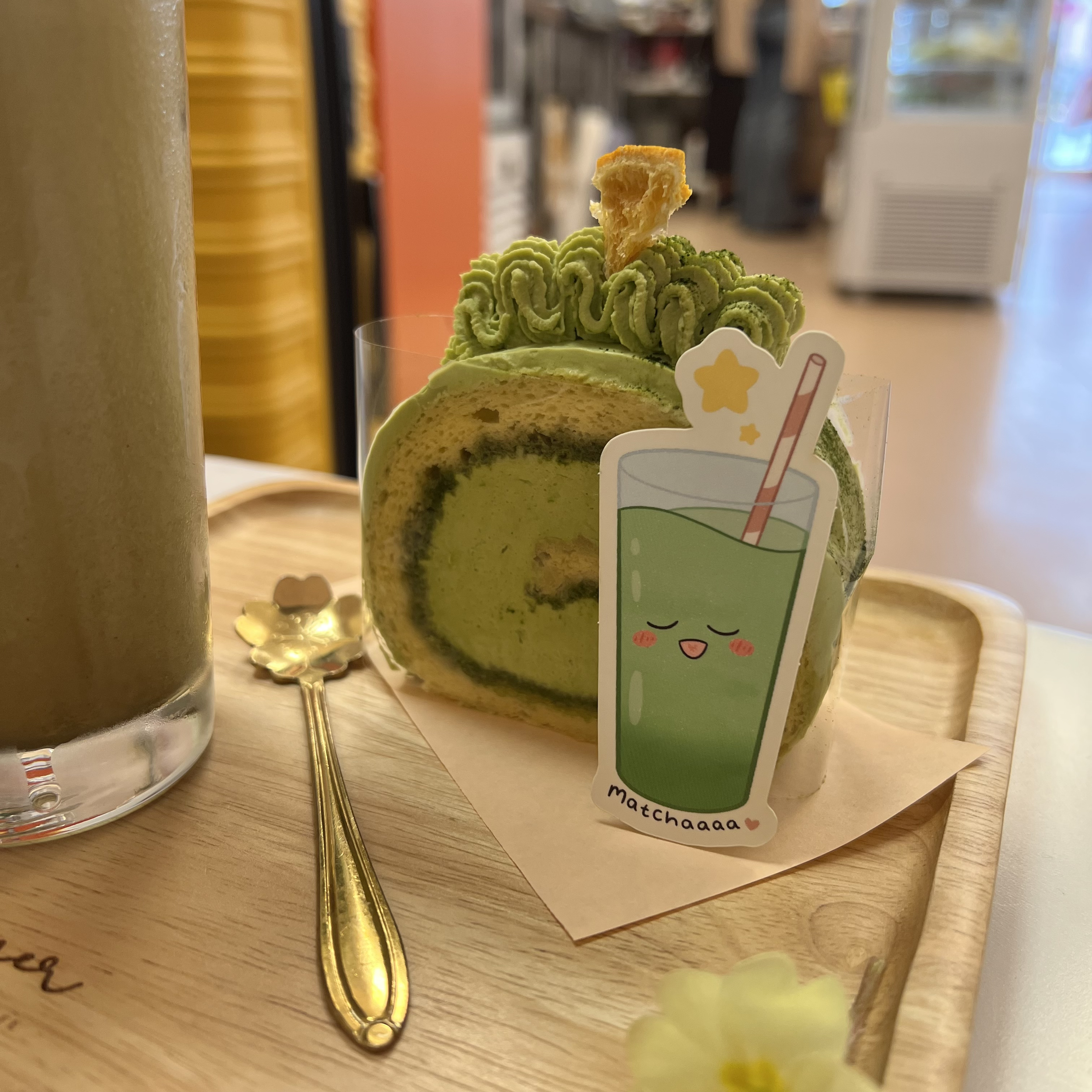 Matchaaaah (Small Sticker)