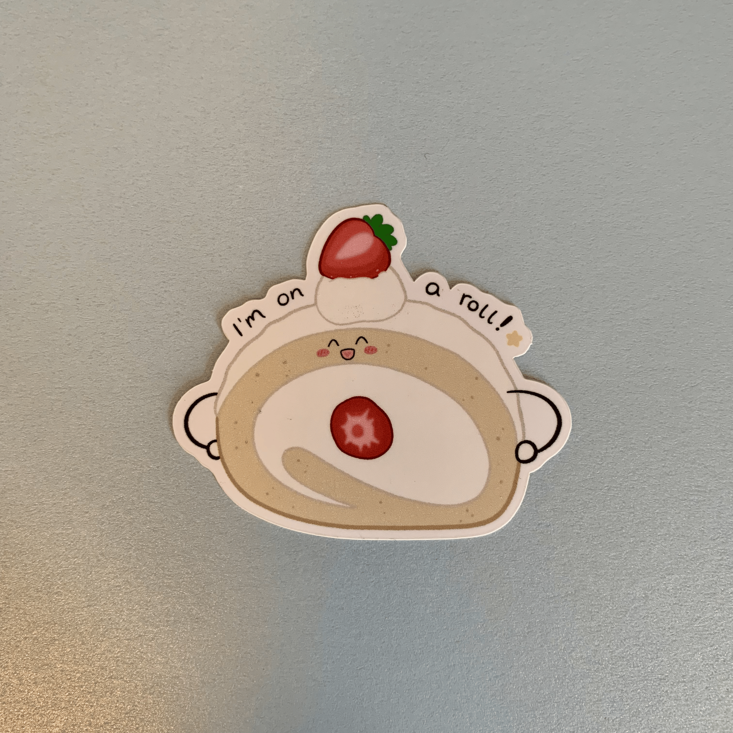 On a Roll Sticker