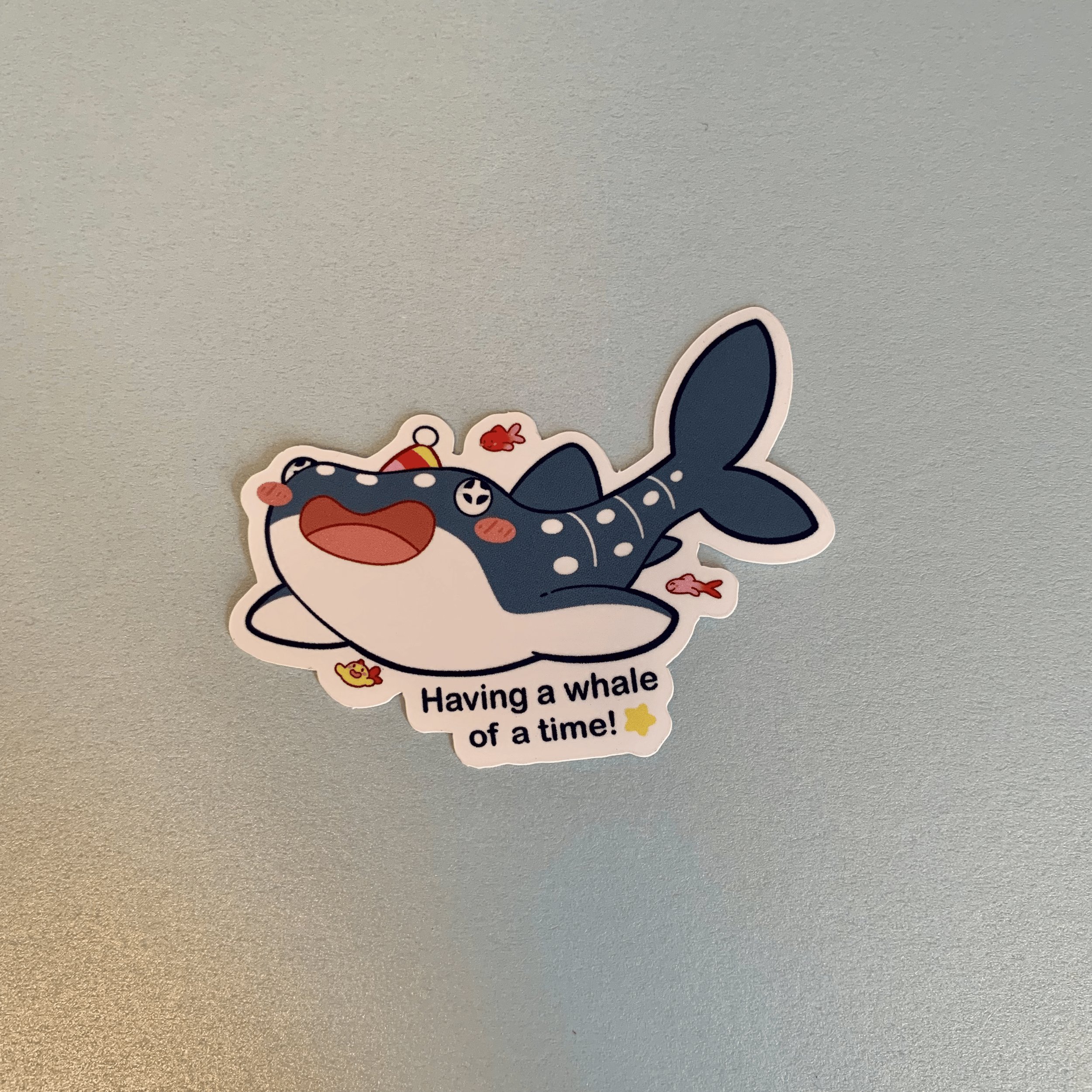 Whale of a Time Sticker